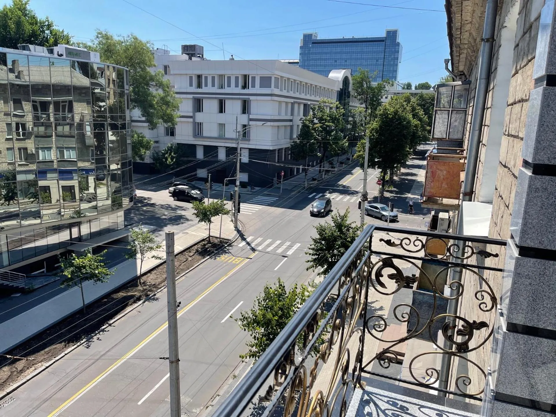 City view in Prestige apart-hotel