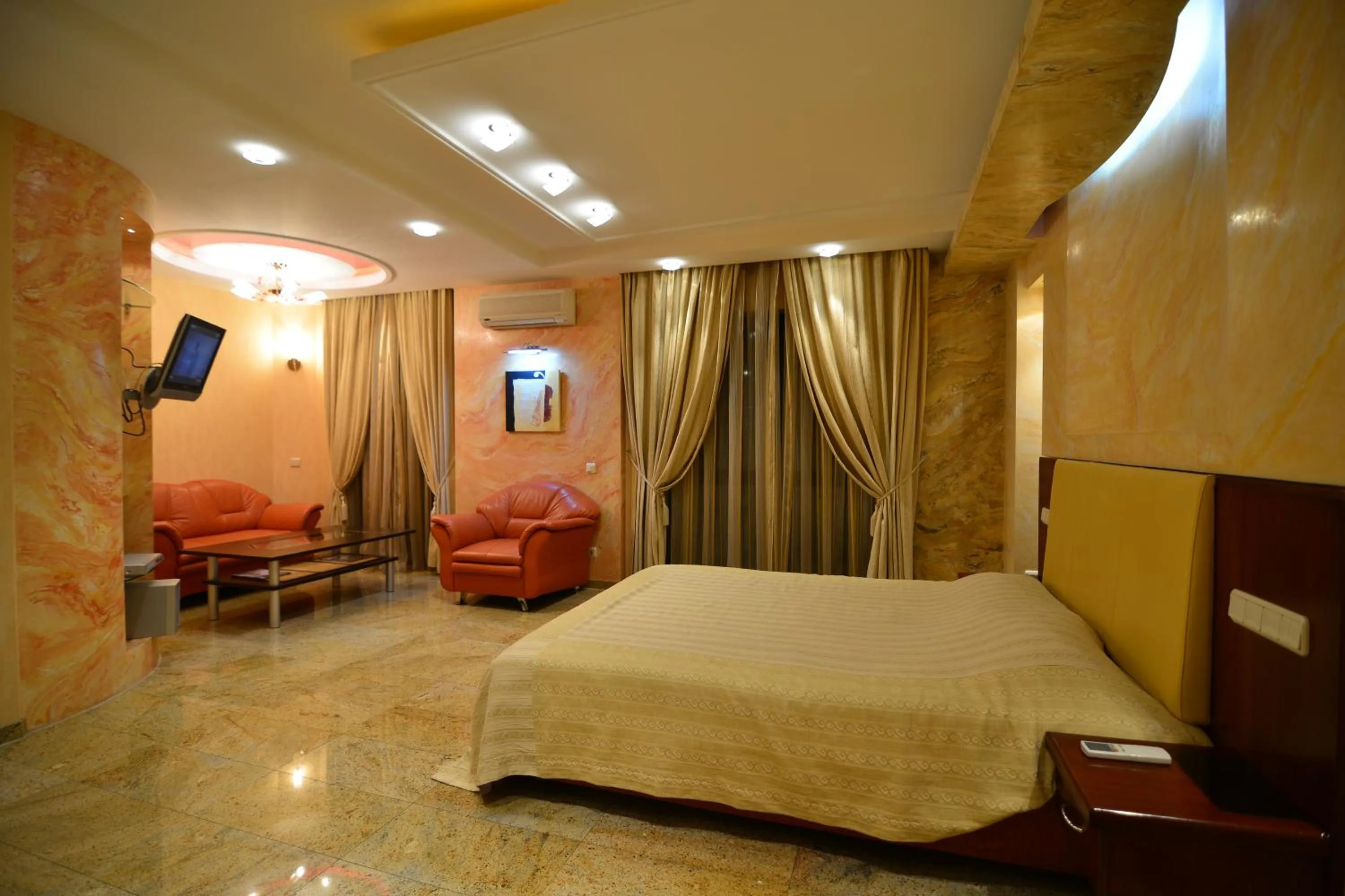 Bed in Prestige apart-hotel