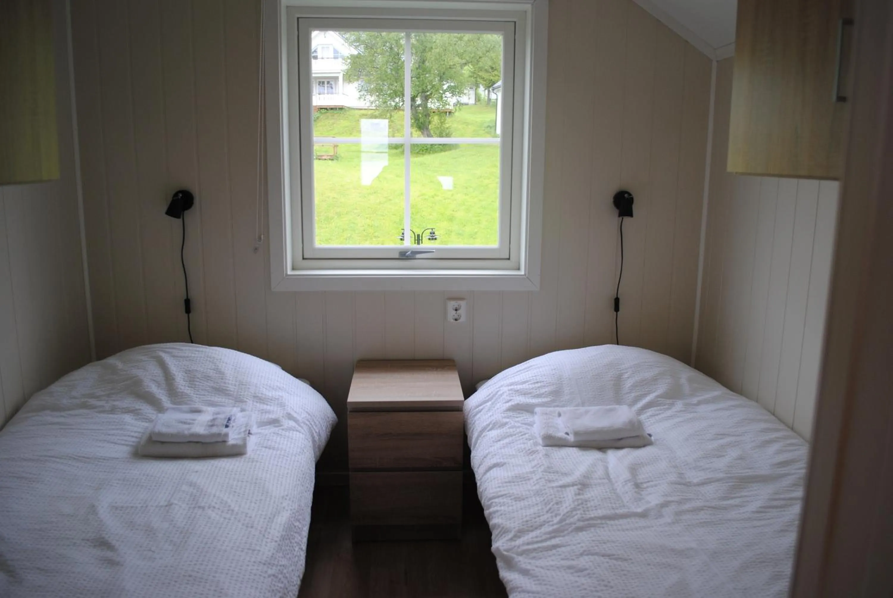 Bed in Furoy Hotel Apartments and Boating