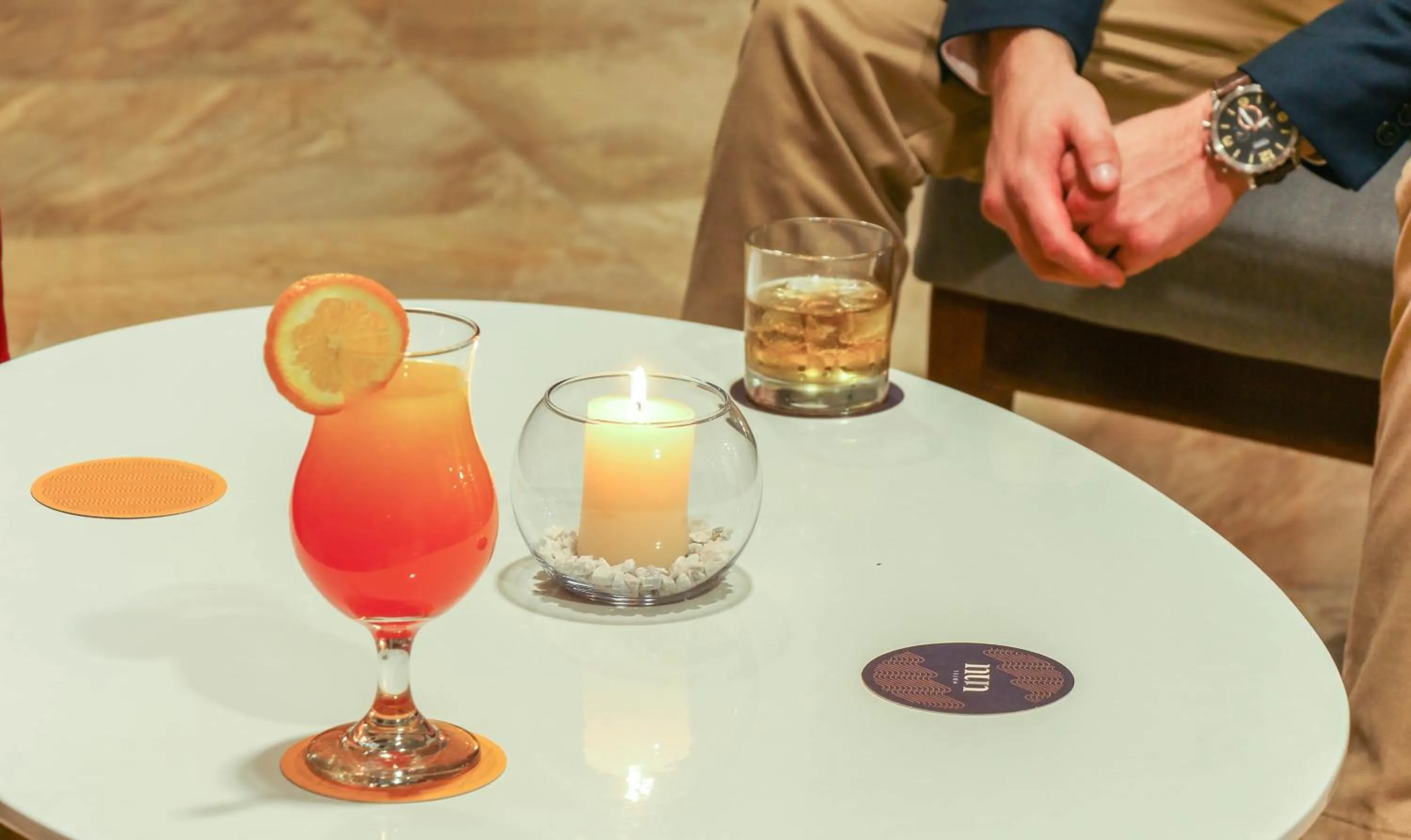 Food and drinks in Hotel Unu