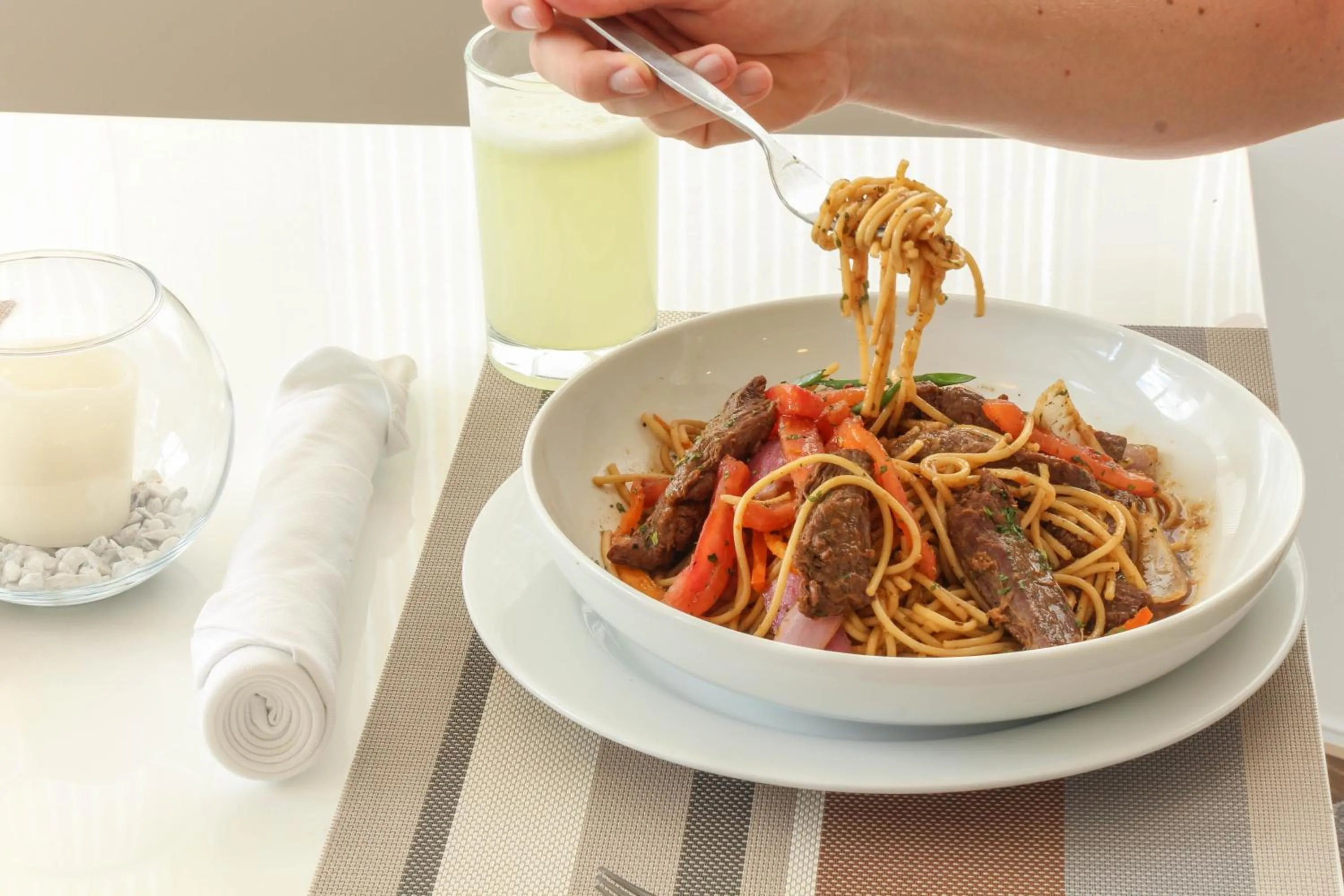 Food and drinks in Hotel Unu