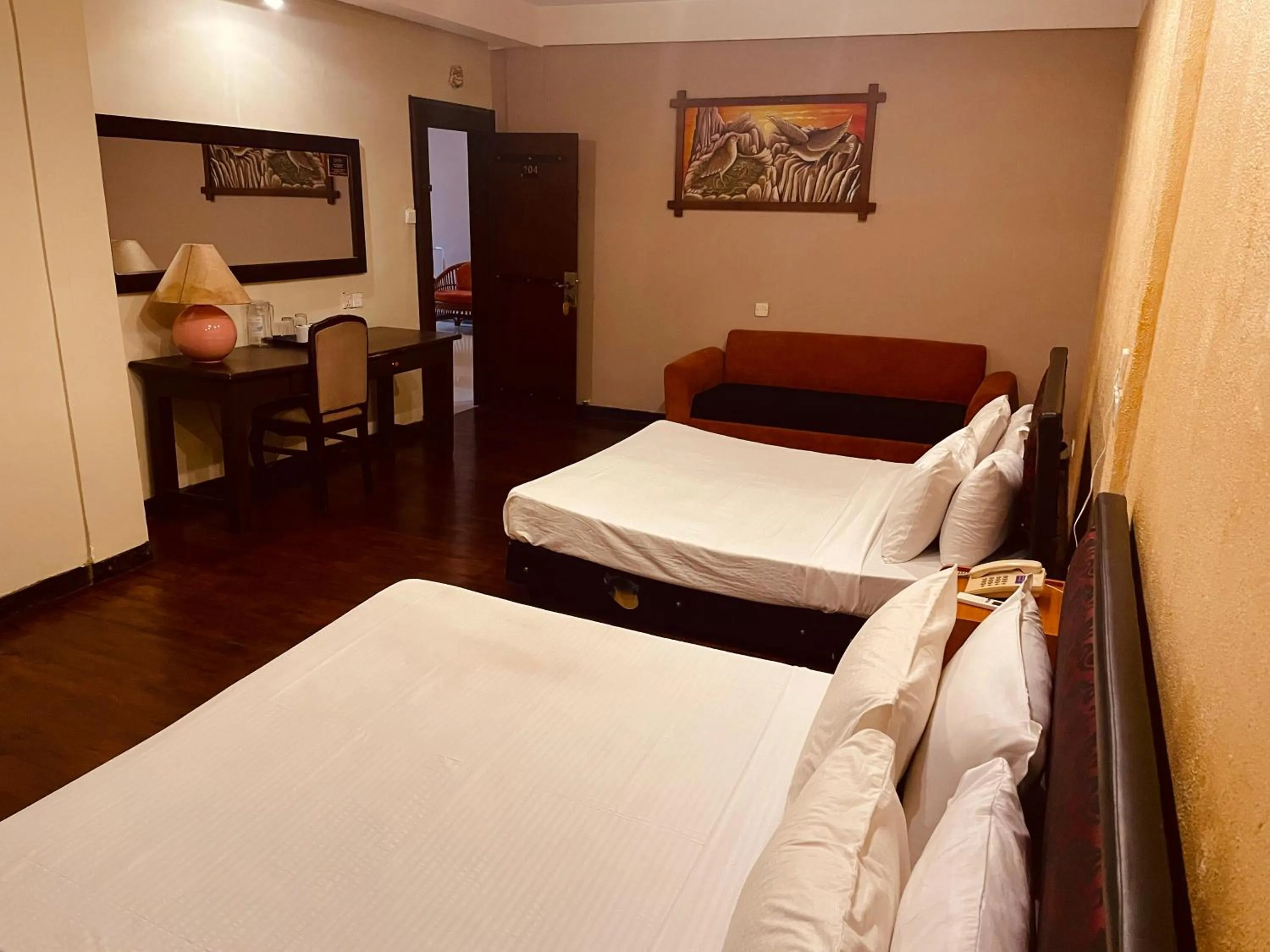 Bedroom, Bed in Omega Regency Colombo