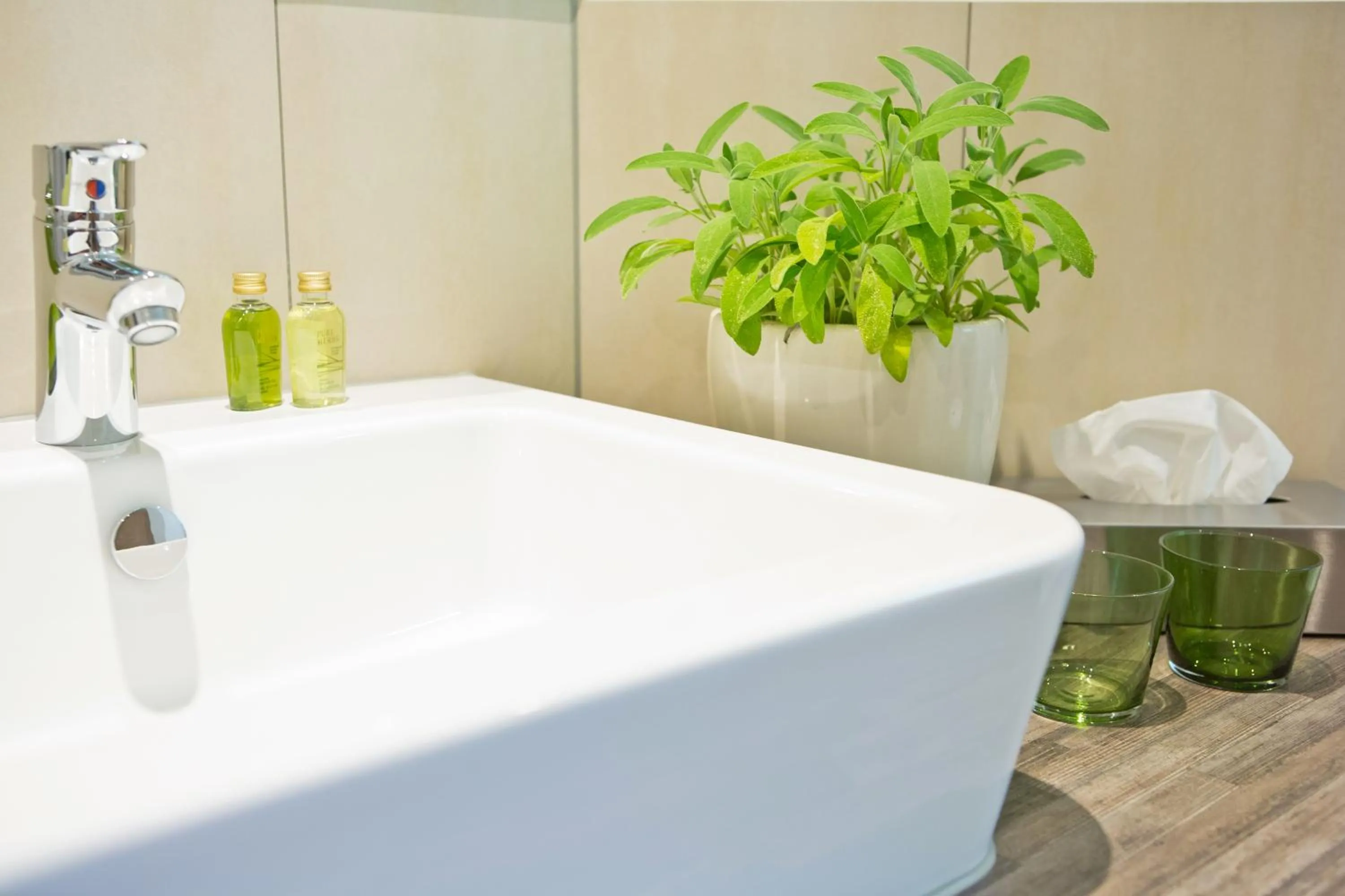 Bathroom in Bergers-Landgasthof