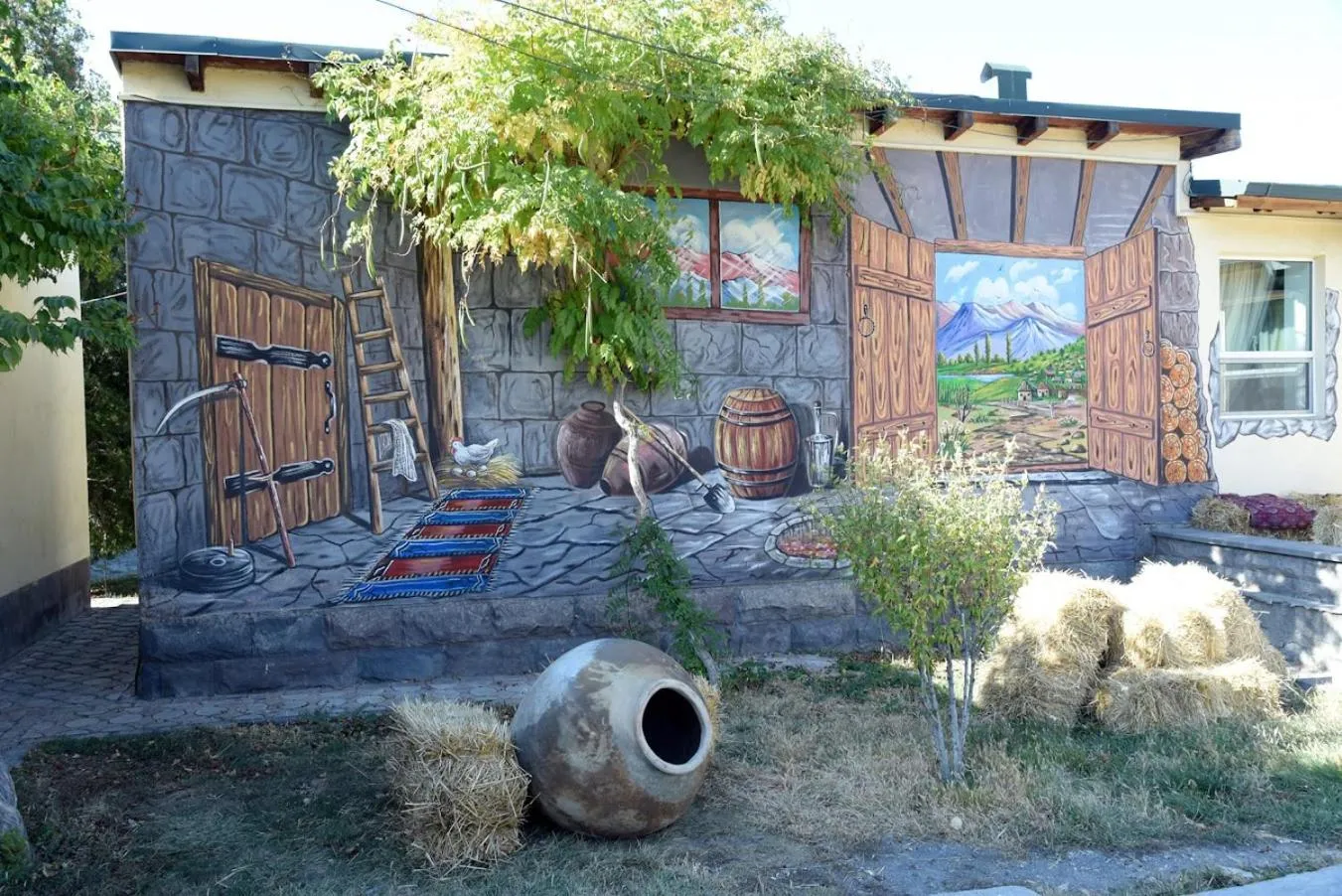 Decorative detail in Armenian Village Park Hotel & FREE Water Park, GYM