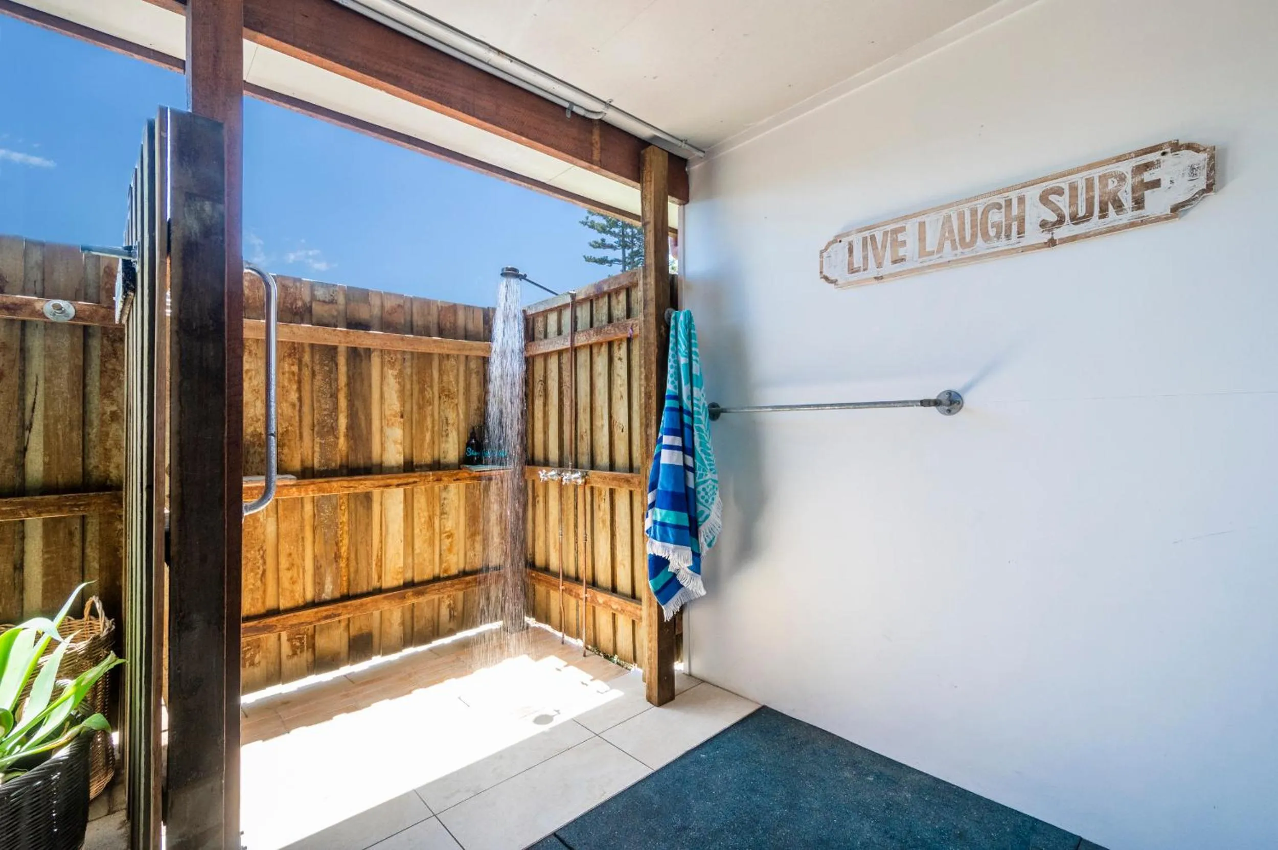 Shower in Blue River Apartments