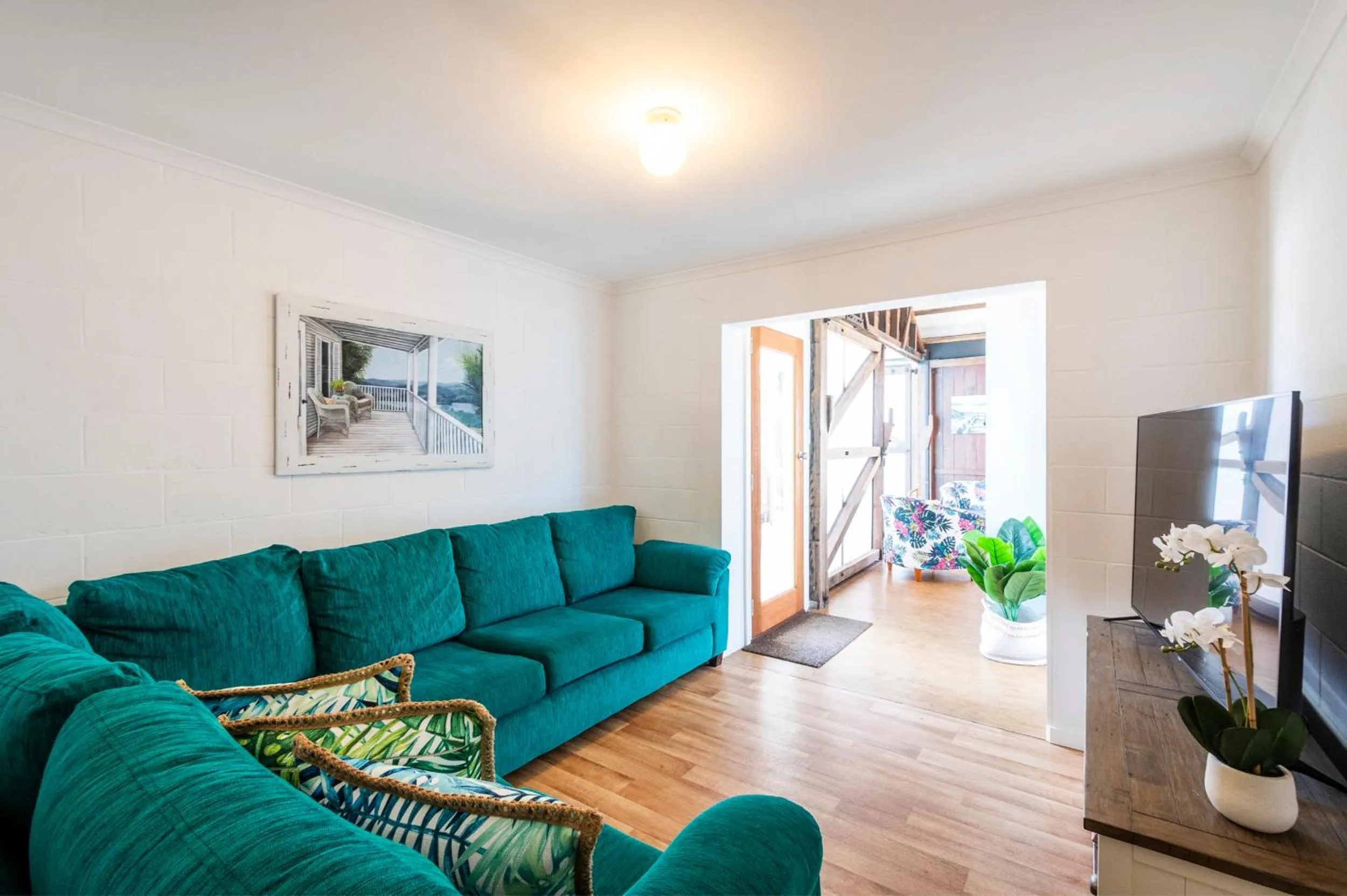 TV and multimedia in Blue River Apartments