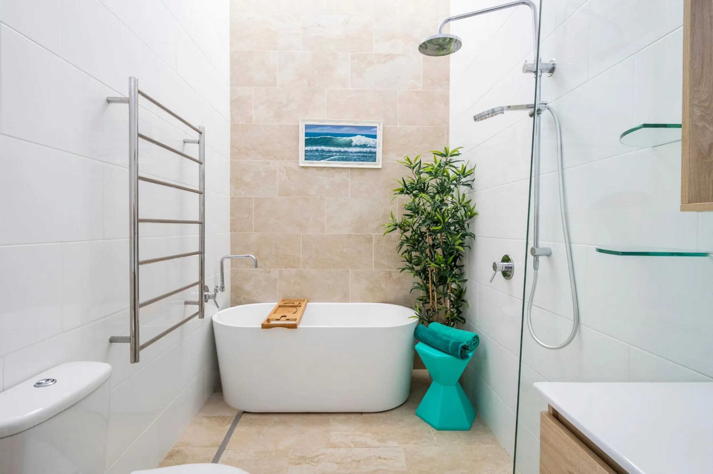Bathroom in Blue River Apartments