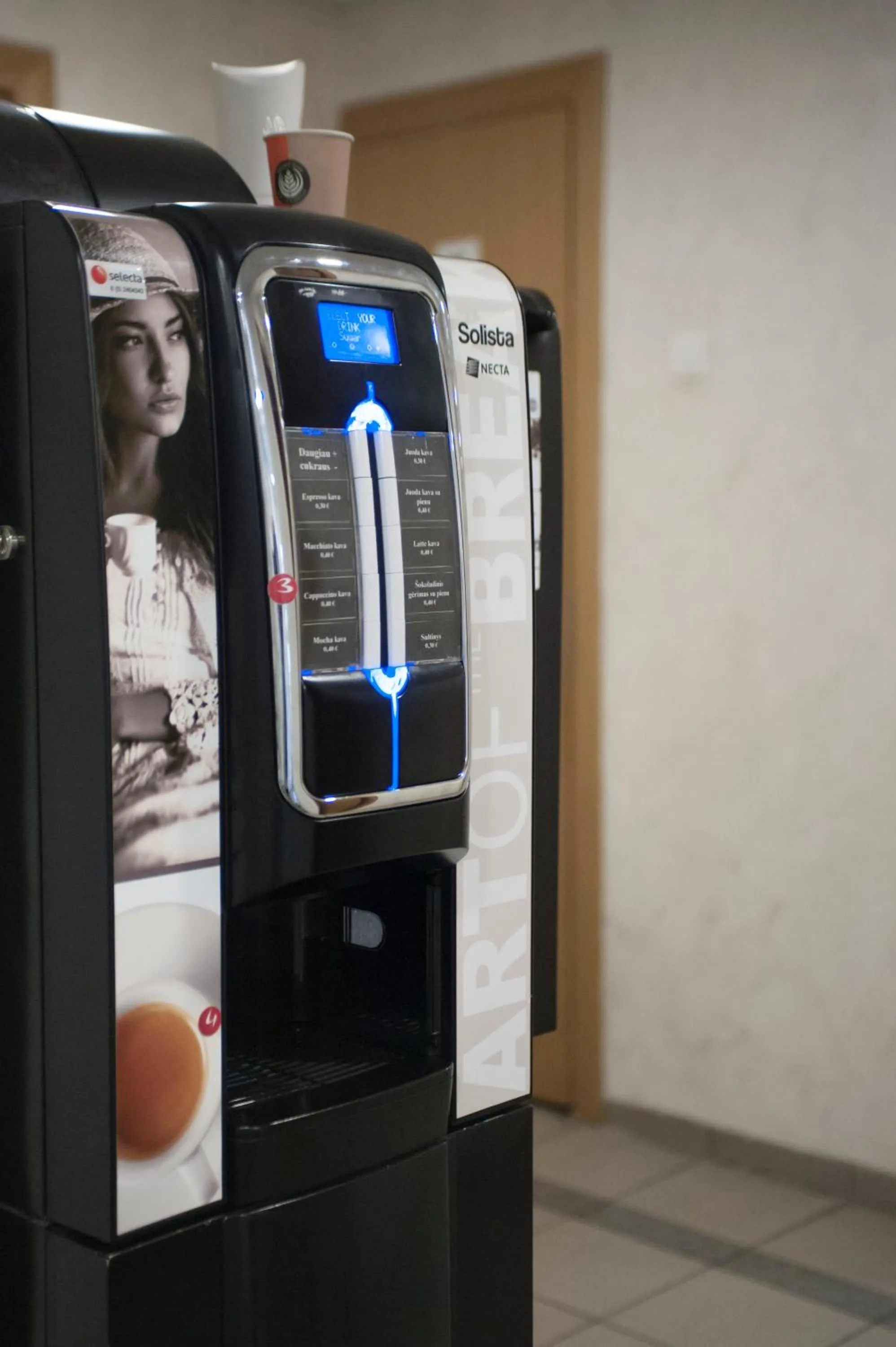 vending machine in Savan House "Easy Kaunas"