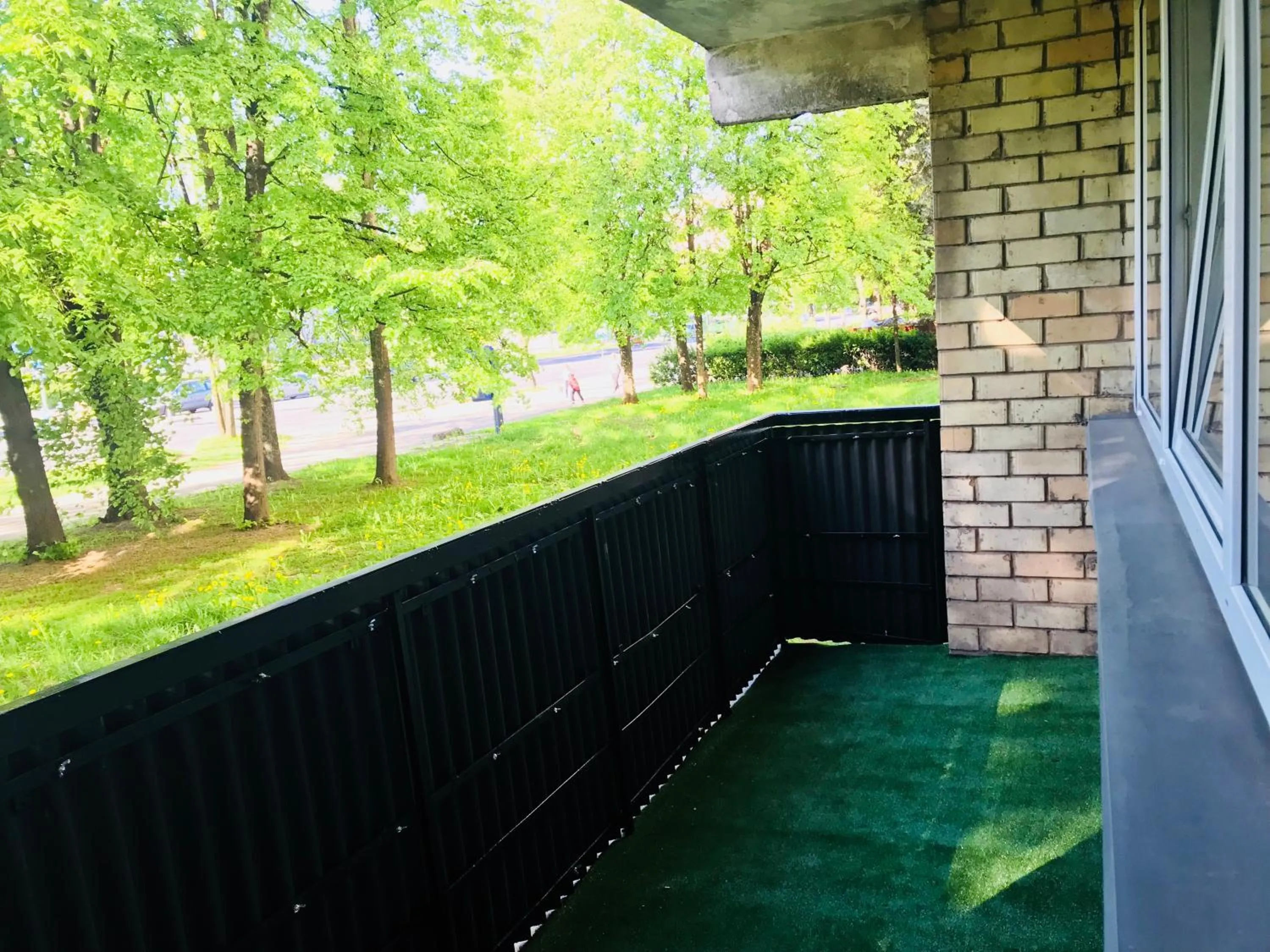 Balcony/Terrace in Savan House "Easy Kaunas"