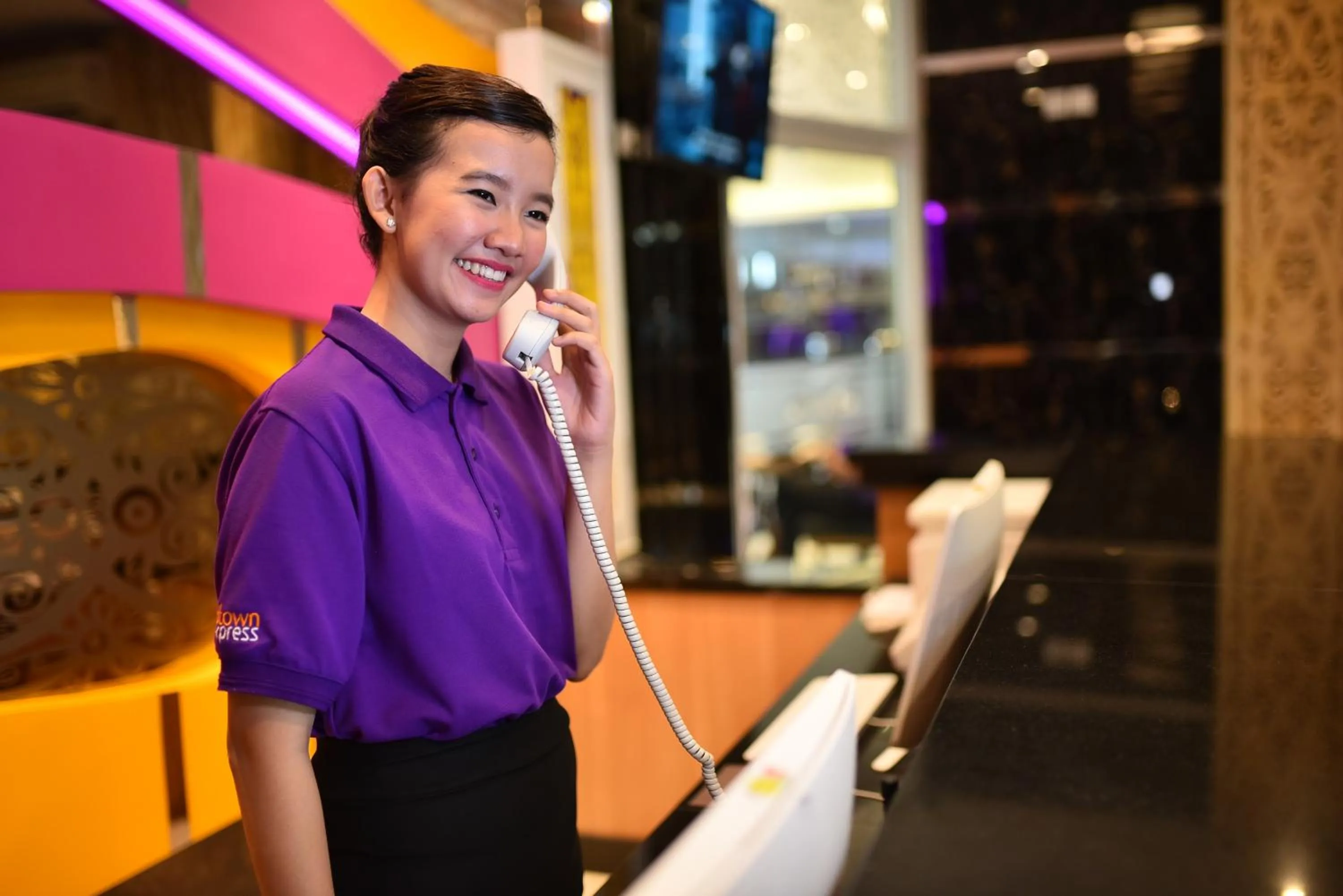 Lobby or reception in Midtown Xpress Balikpapan