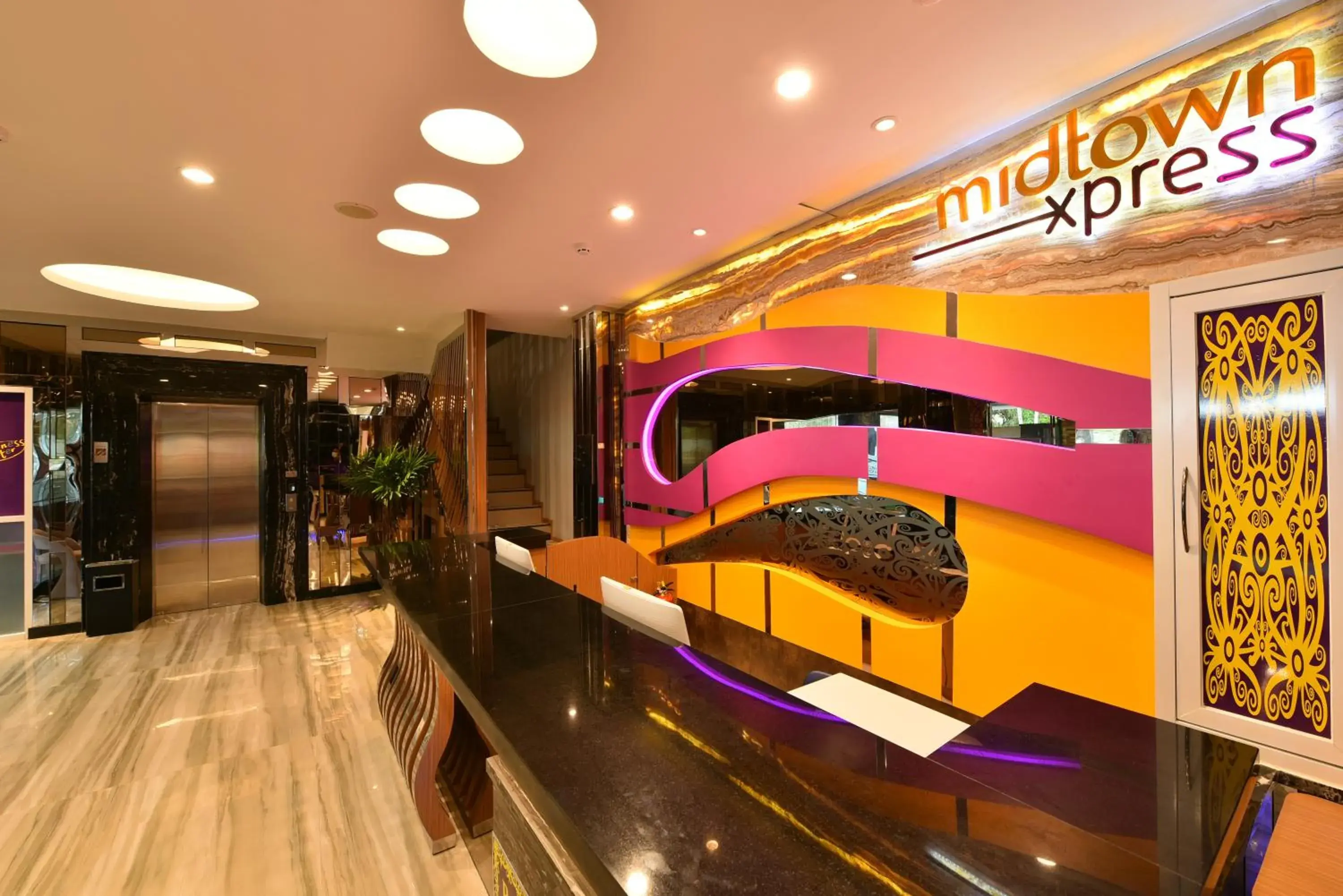 Lobby or reception in Midtown Xpress Balikpapan Lobby or reception in Midtown Xpress Balikpapan