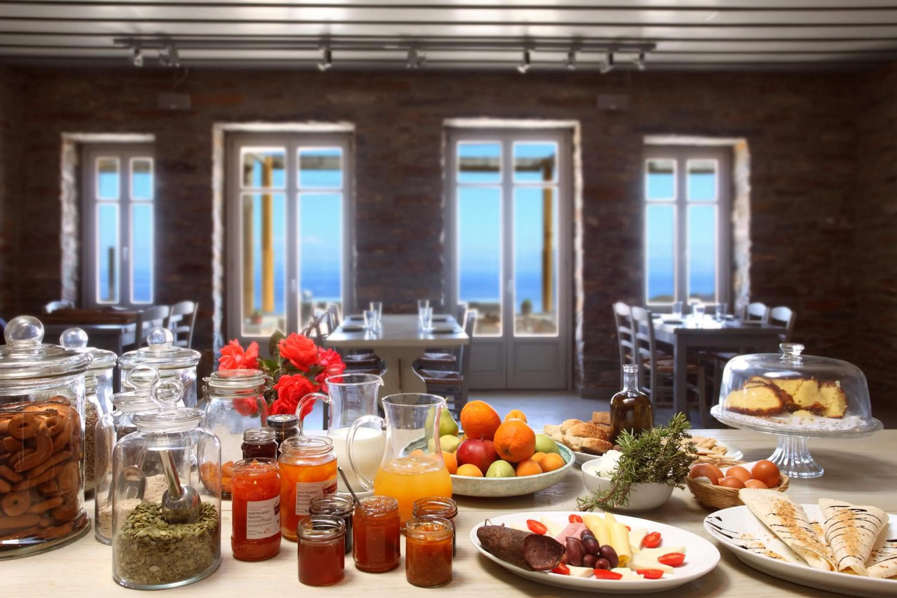 Breakfast in Kea Village Suites & Villas