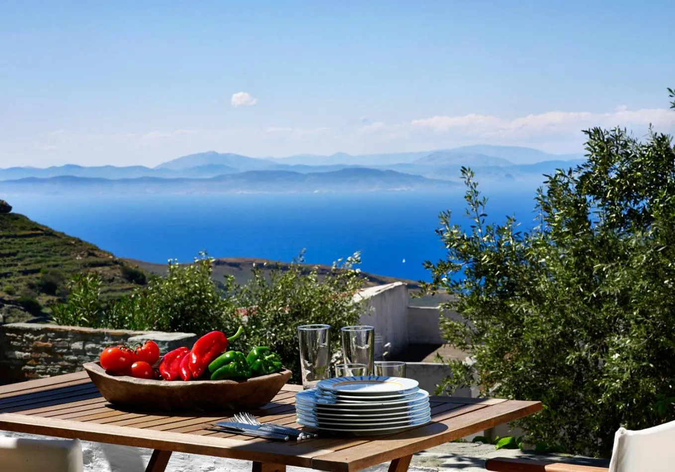 Food in Kea Village Suites & Villas