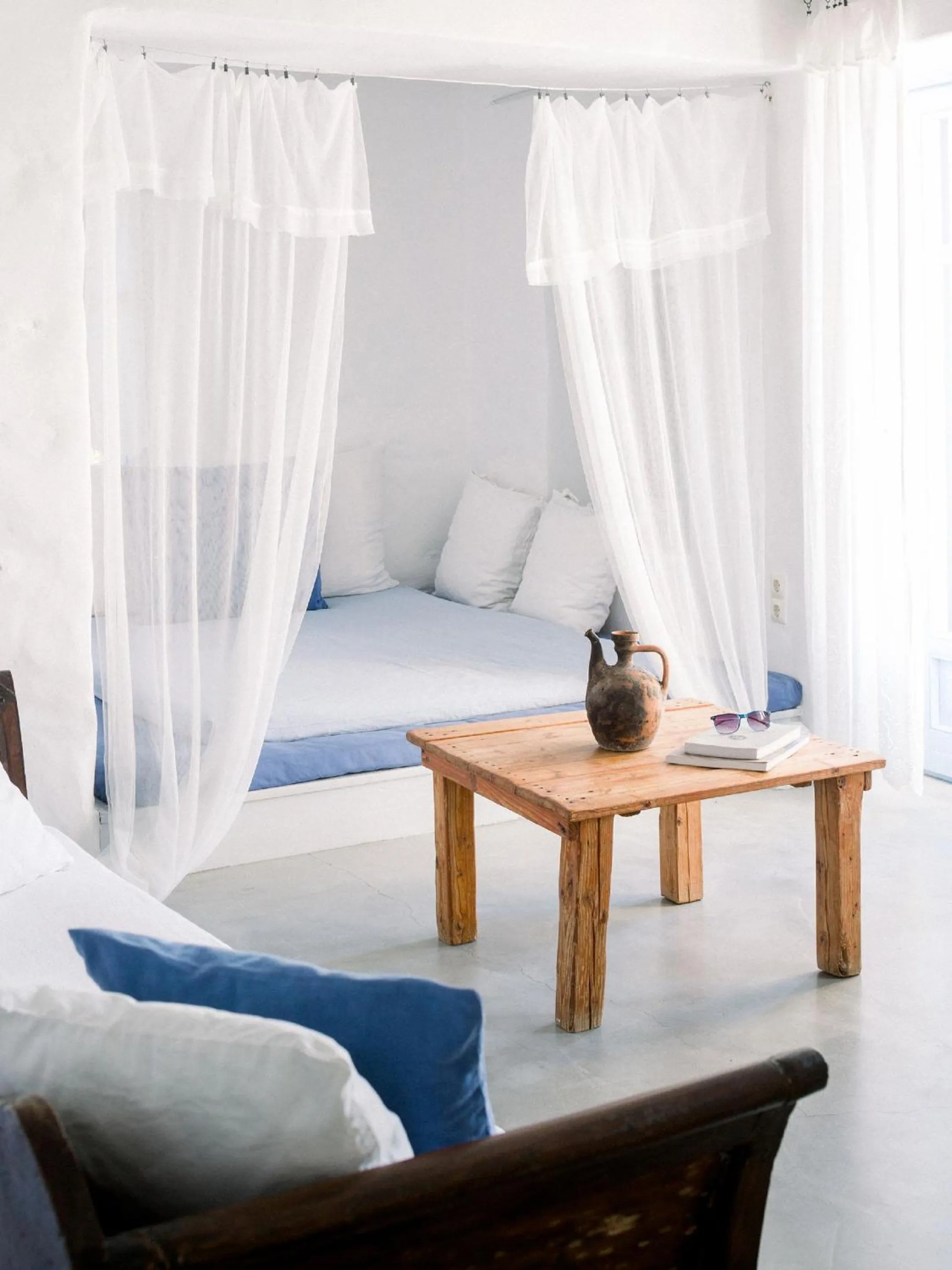 Bed in Kea Village Suites & Villas