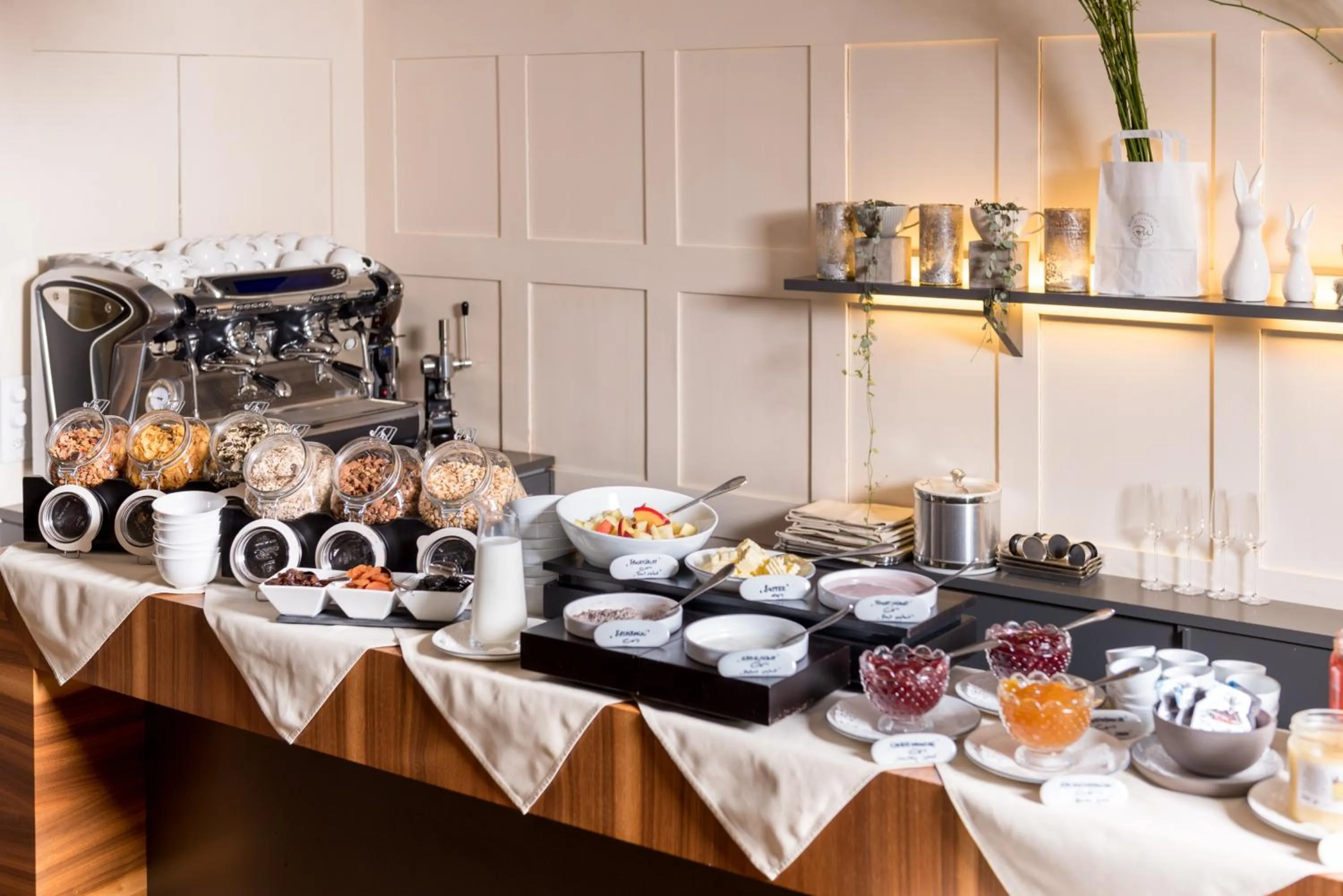Continental breakfast in Boutique-Hotel Auberge Langenthal
