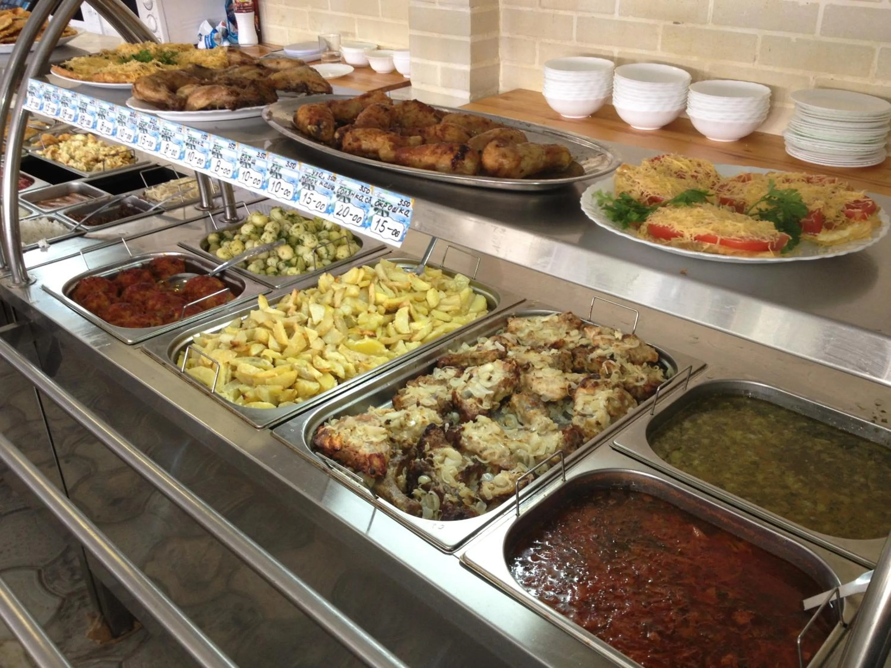Food close-up in VIP Hotel