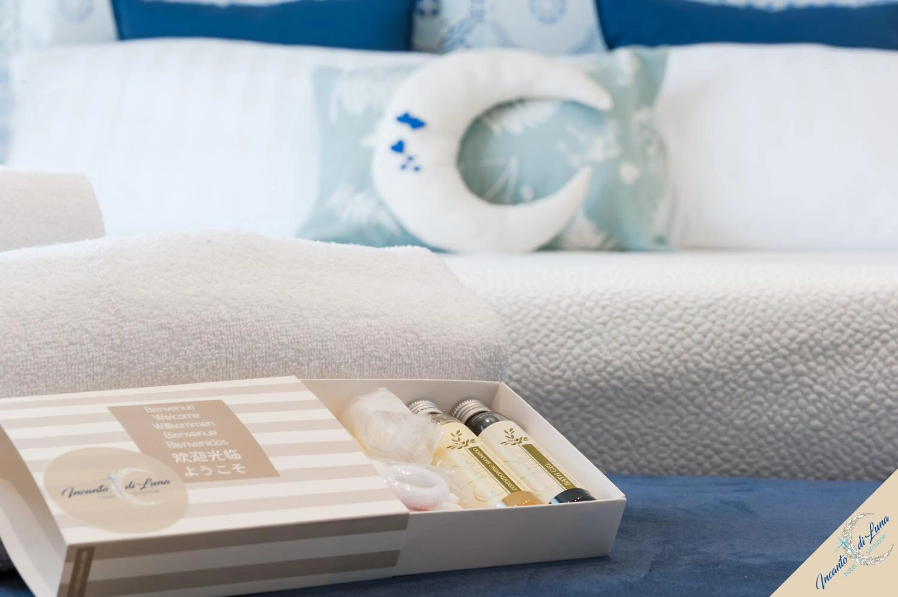 Bed in Incanto di Luna Hotel