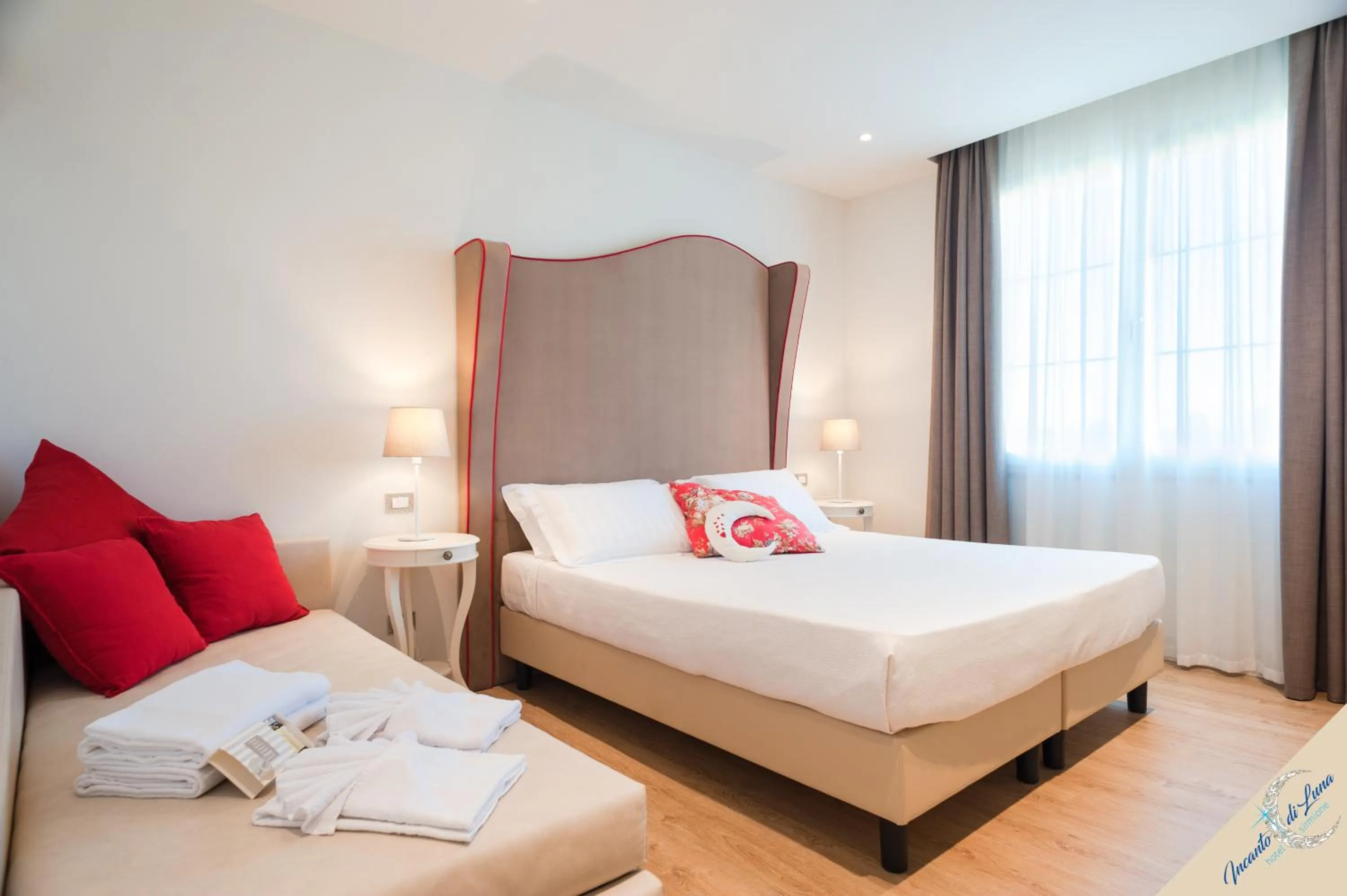 Bed in Incanto di Luna Hotel