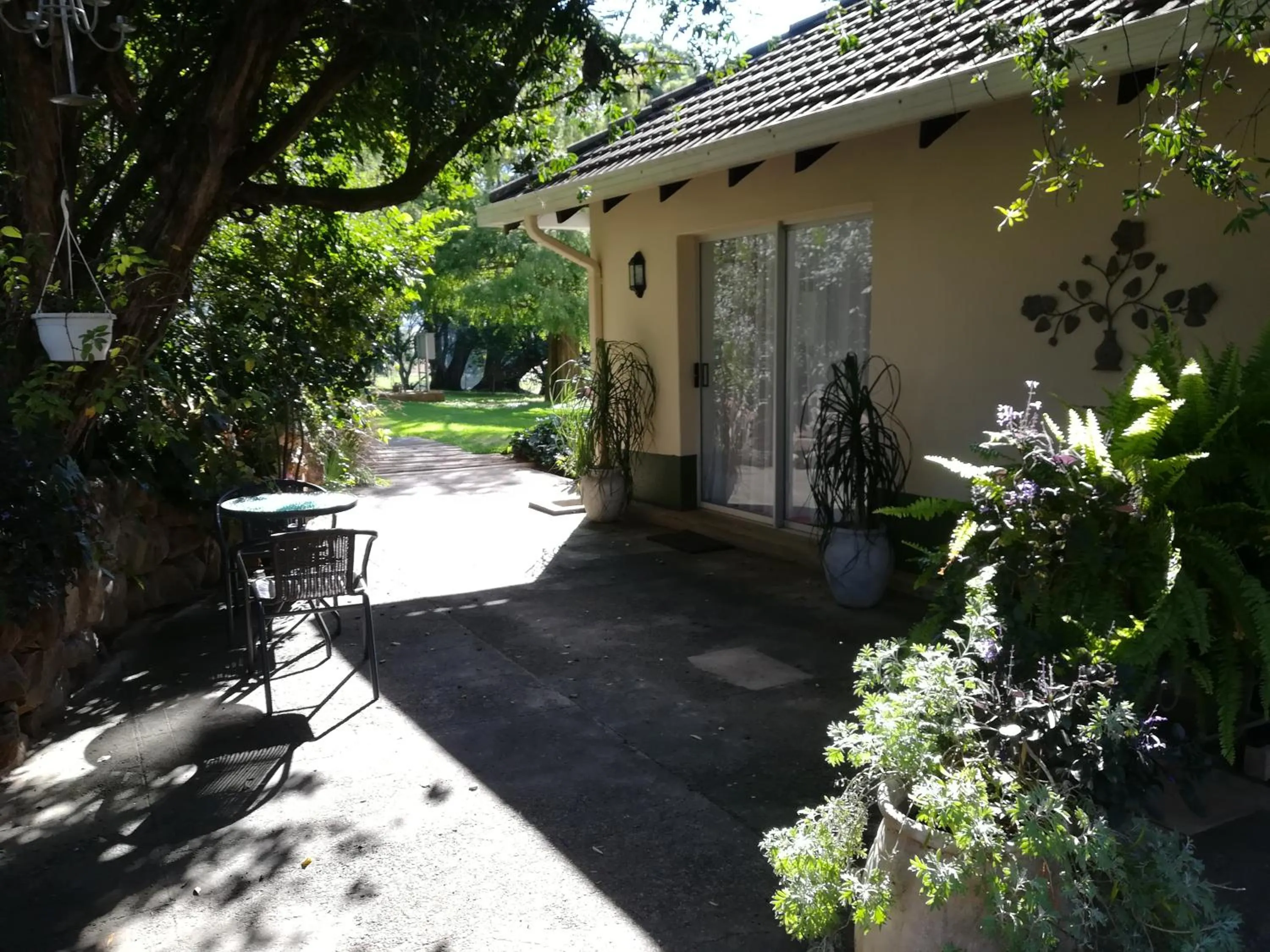 Patio in Bell Park Self Catering