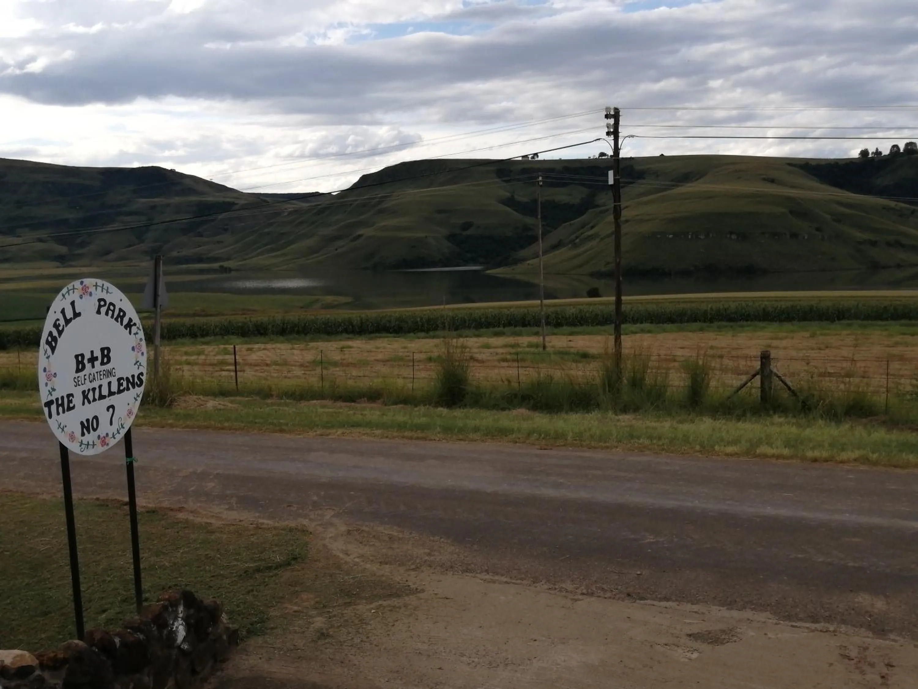 Natural landscape in Bell Park Self Catering
