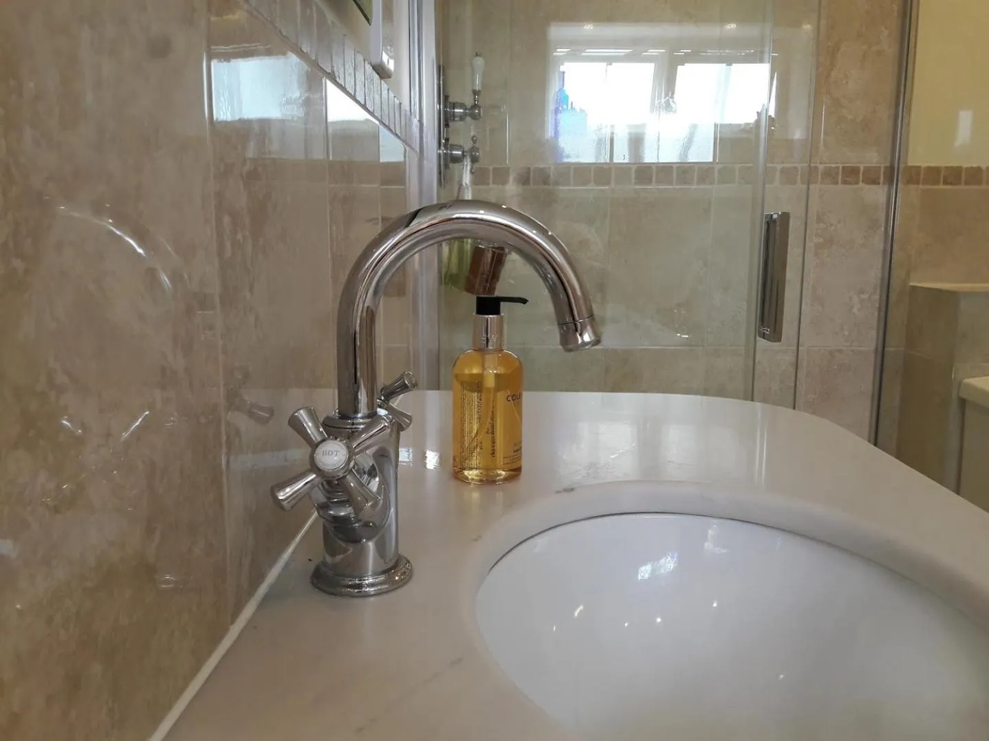 Bathroom in Clock House B&B