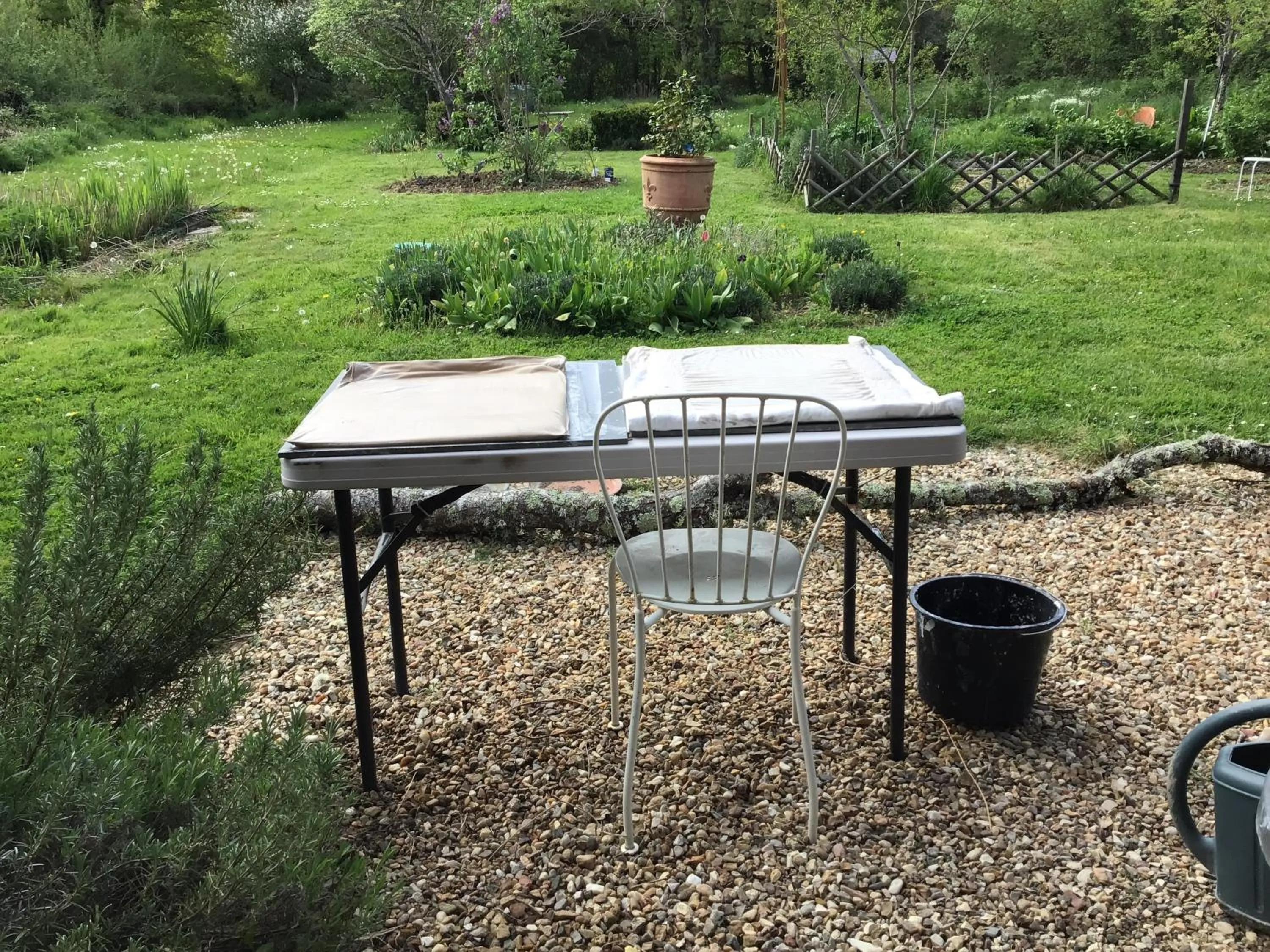 Garden in Le Domaine