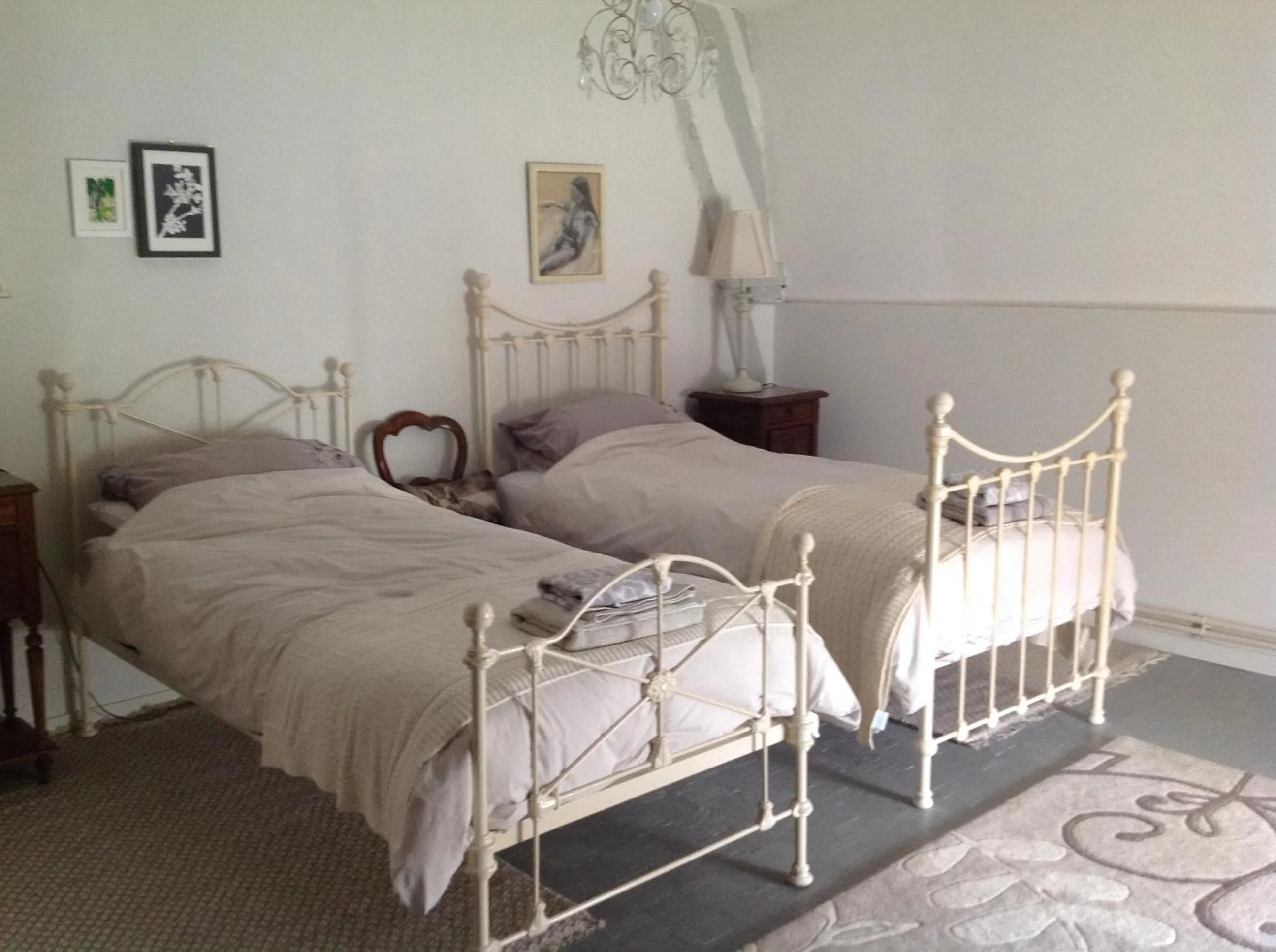 Bedroom, Bed in Le Domaine