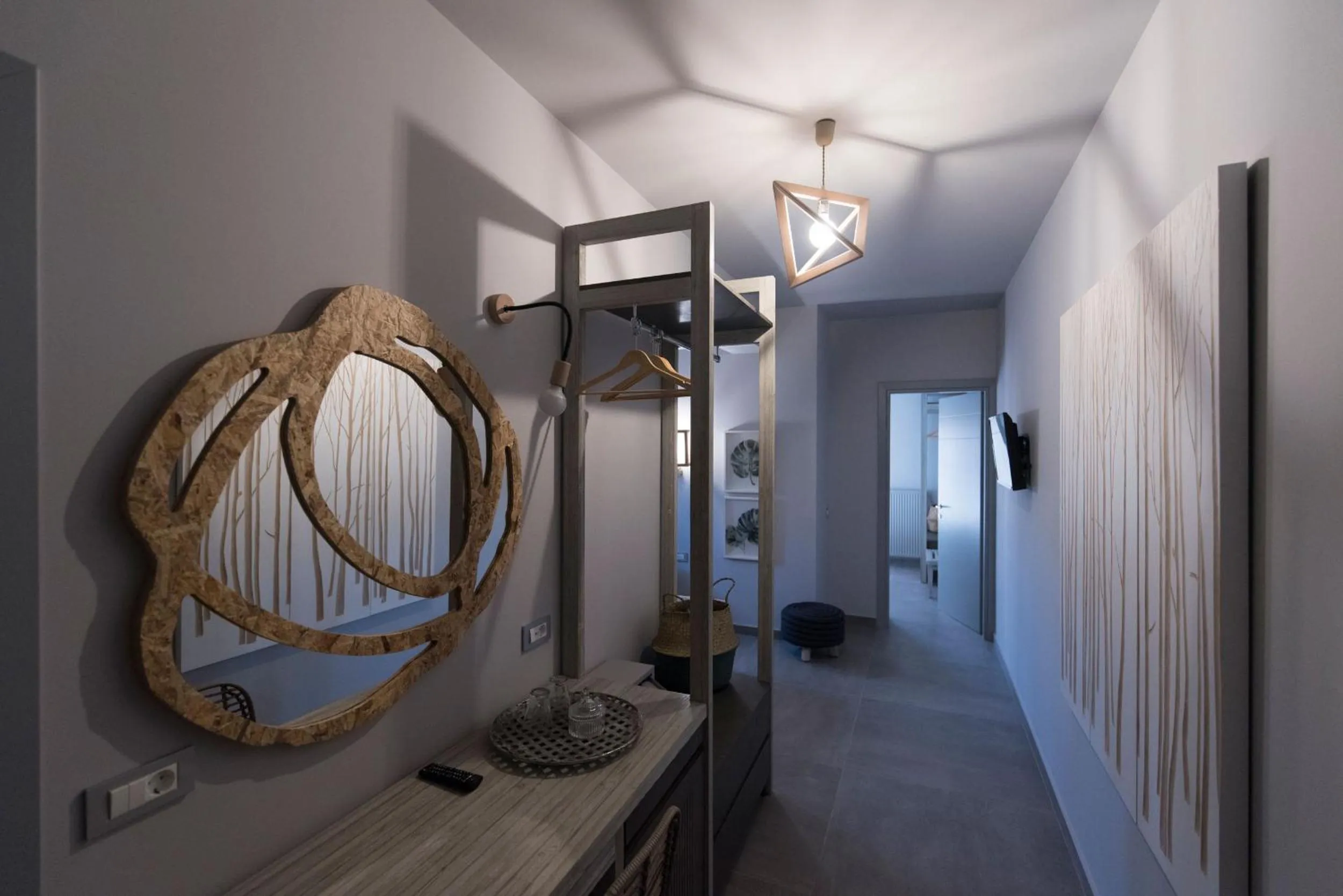 Living room in Kanathos Pigi