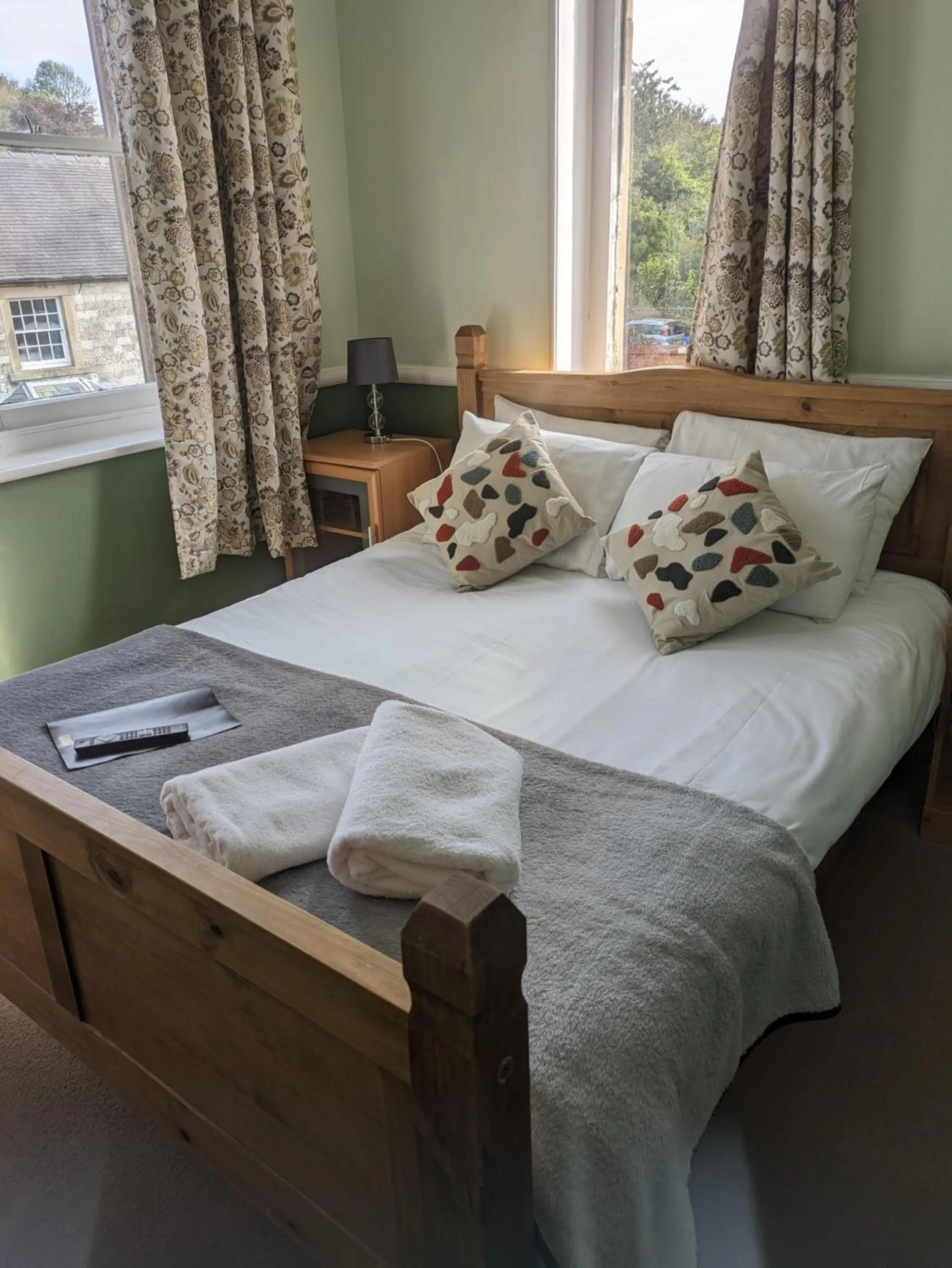 Bed in Charles Cotton Hotel