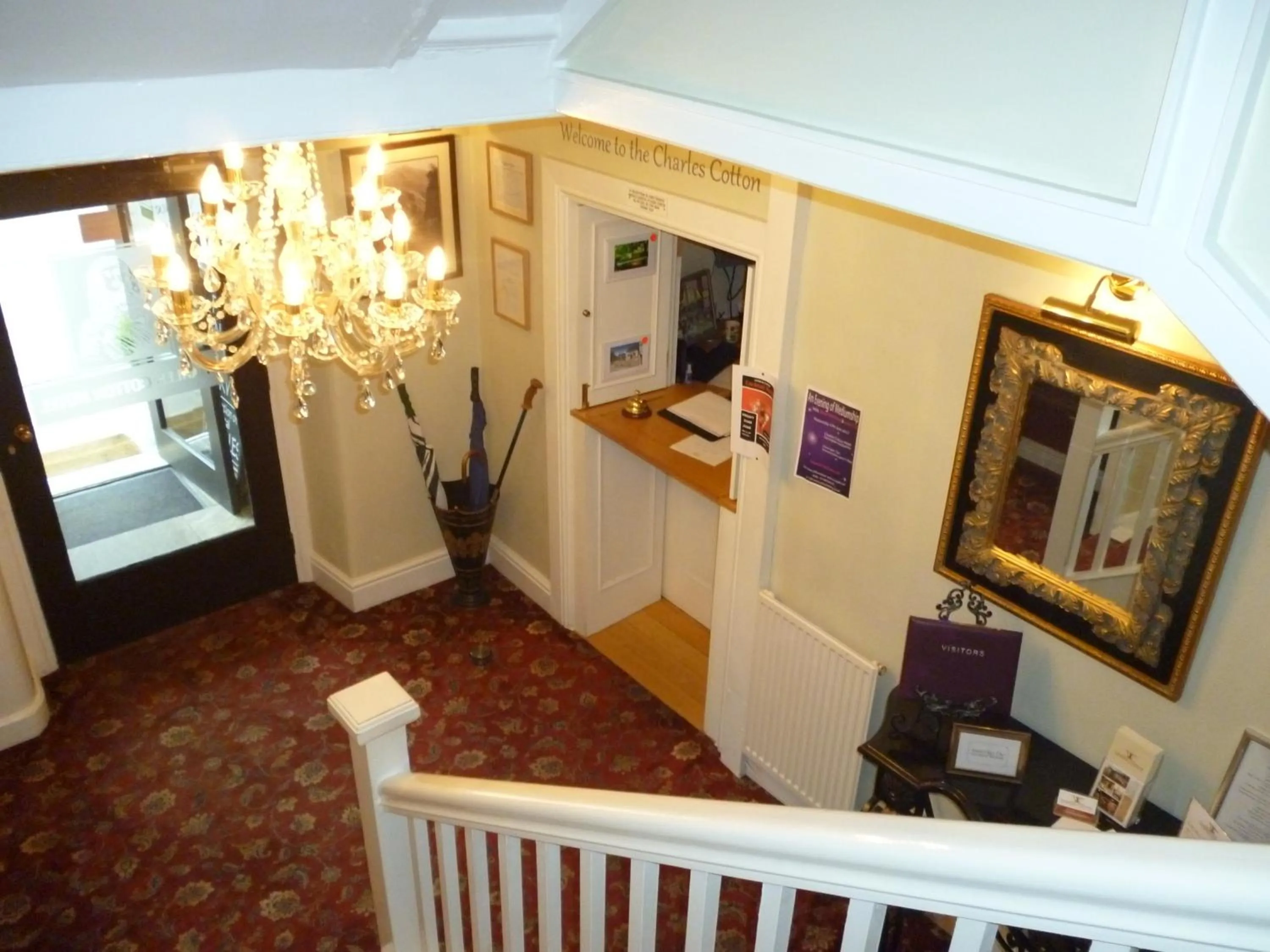 Lobby or reception in Charles Cotton Hotel