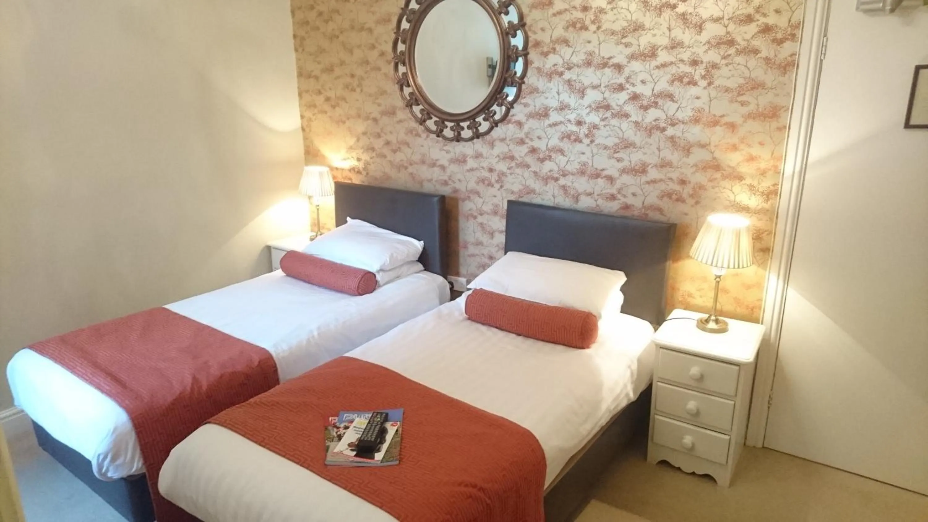 Bed in Charles Cotton Hotel