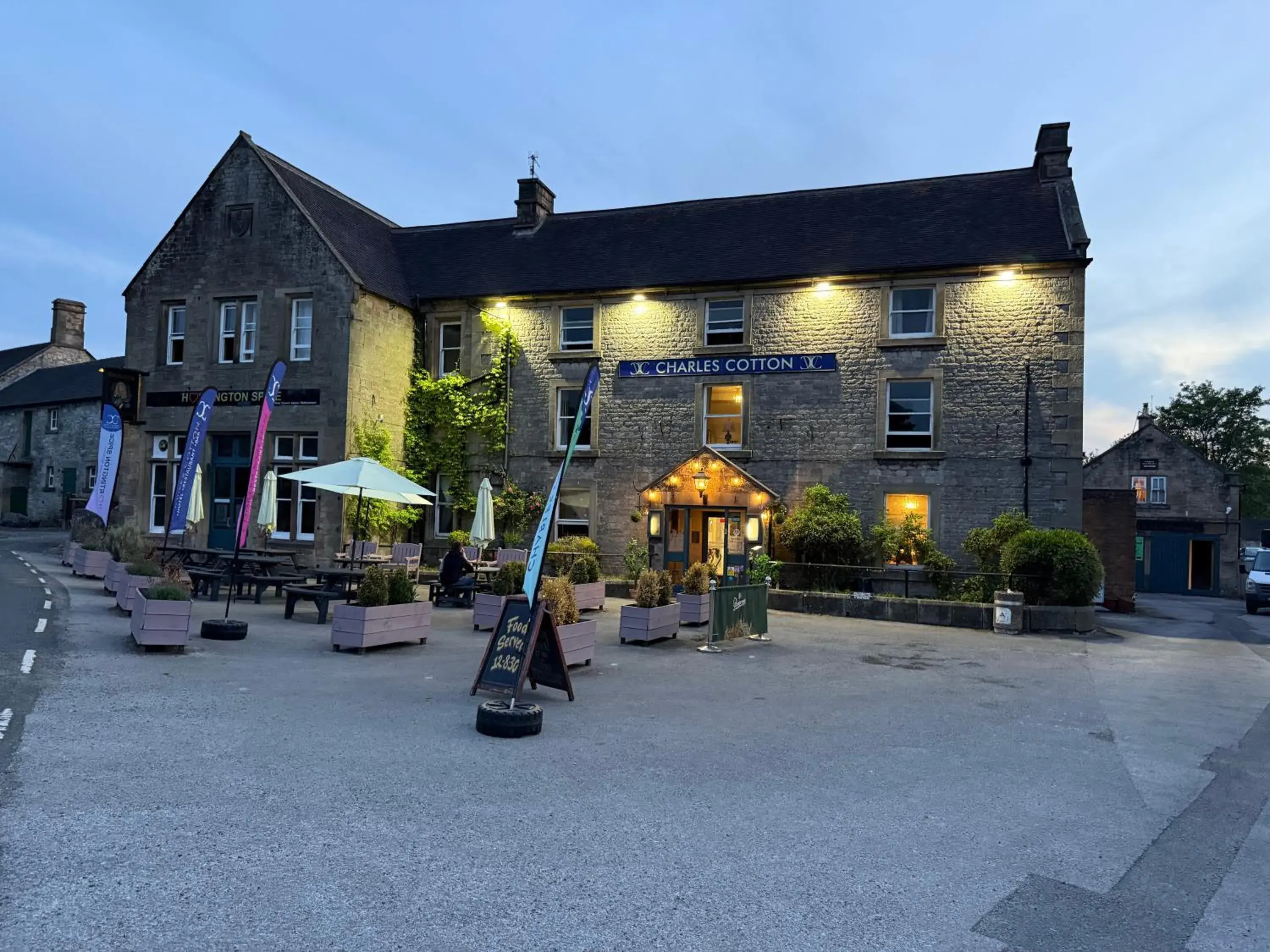 Facade/entrance in Charles Cotton Hotel Facade/entrance in Charles Cotton Hotel