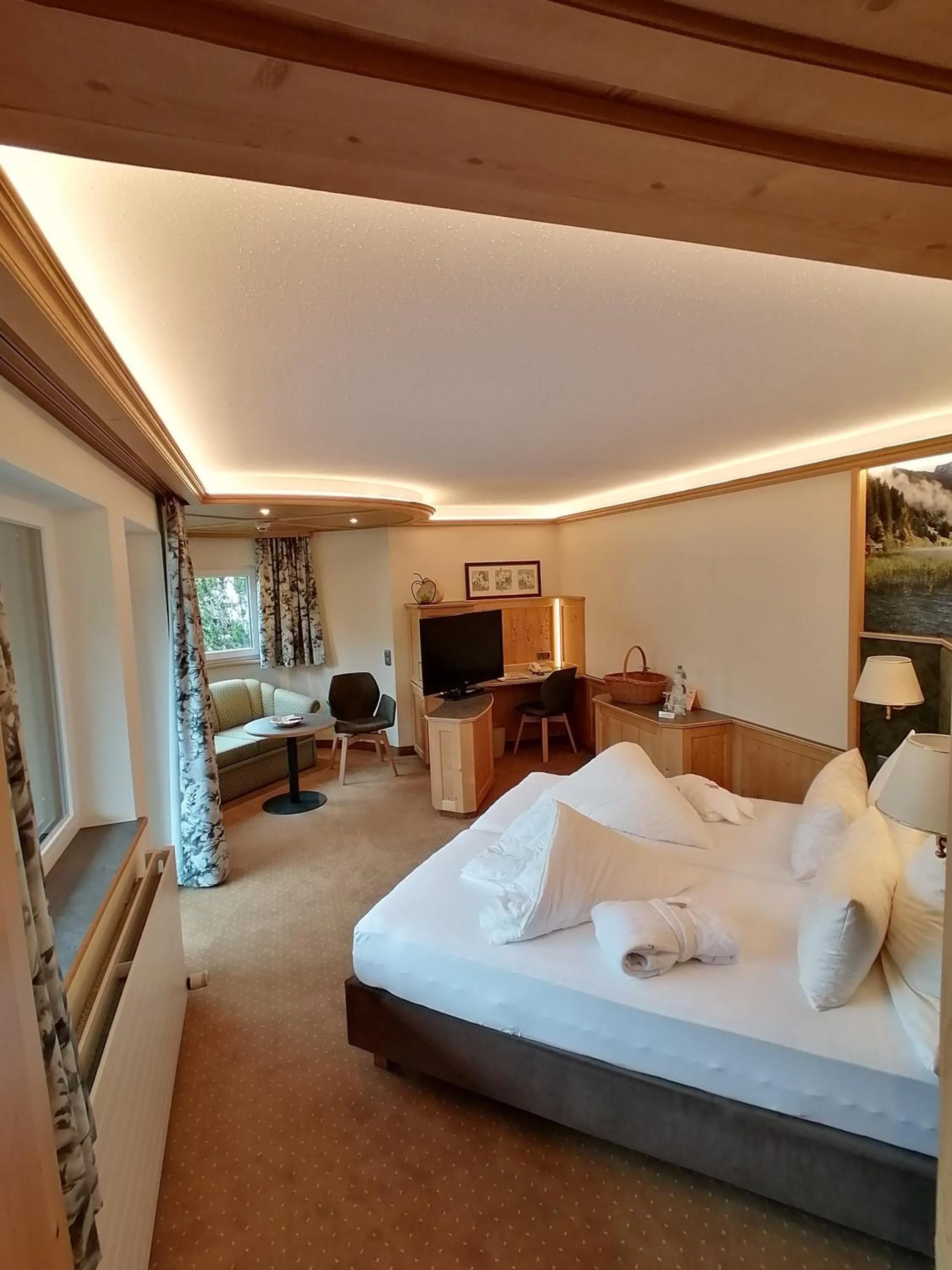 Bed in Hotel Sägerhof