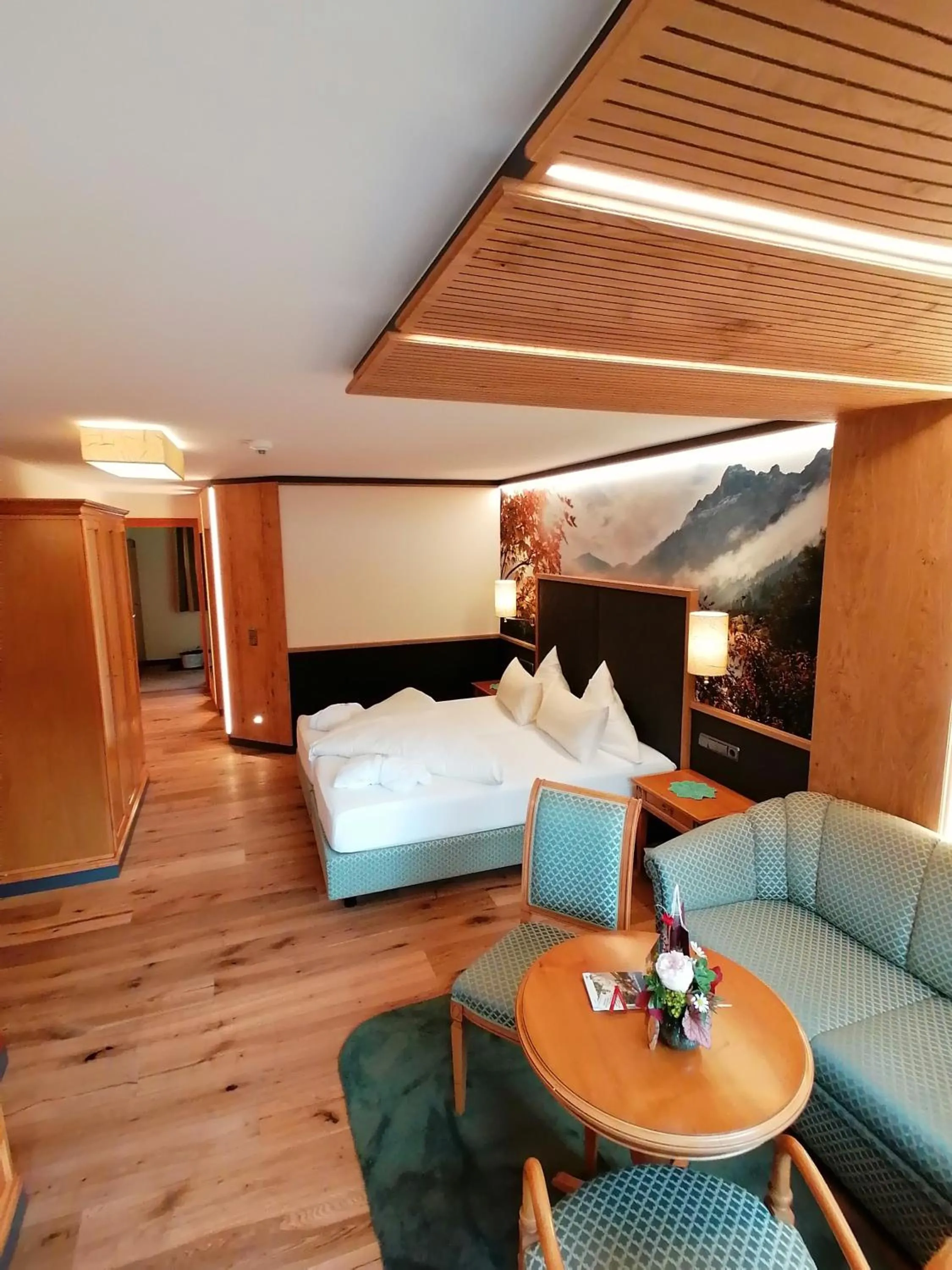 Bed in Hotel Sägerhof