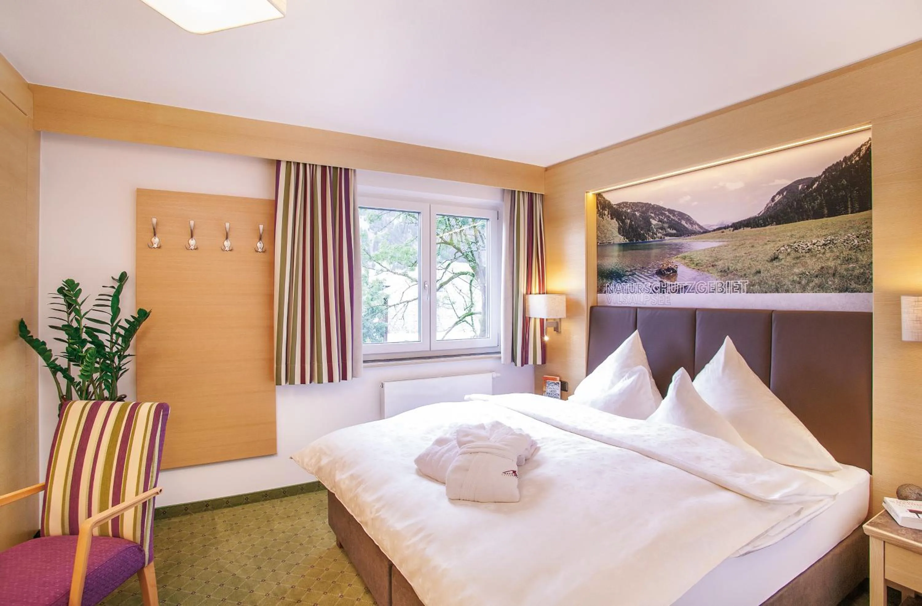 Bed in Hotel Sägerhof