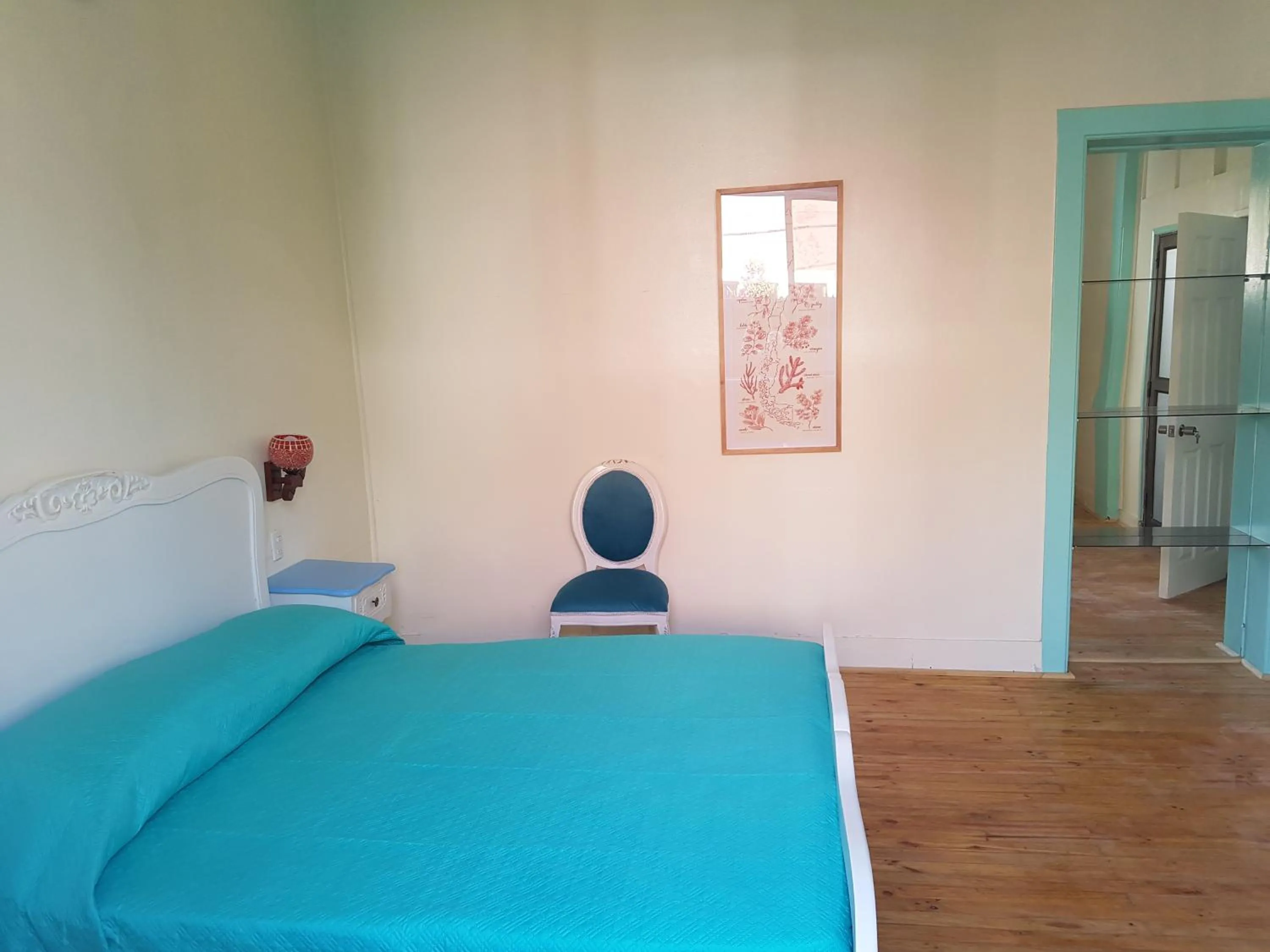 Bed in Hostal Casa Aborigen