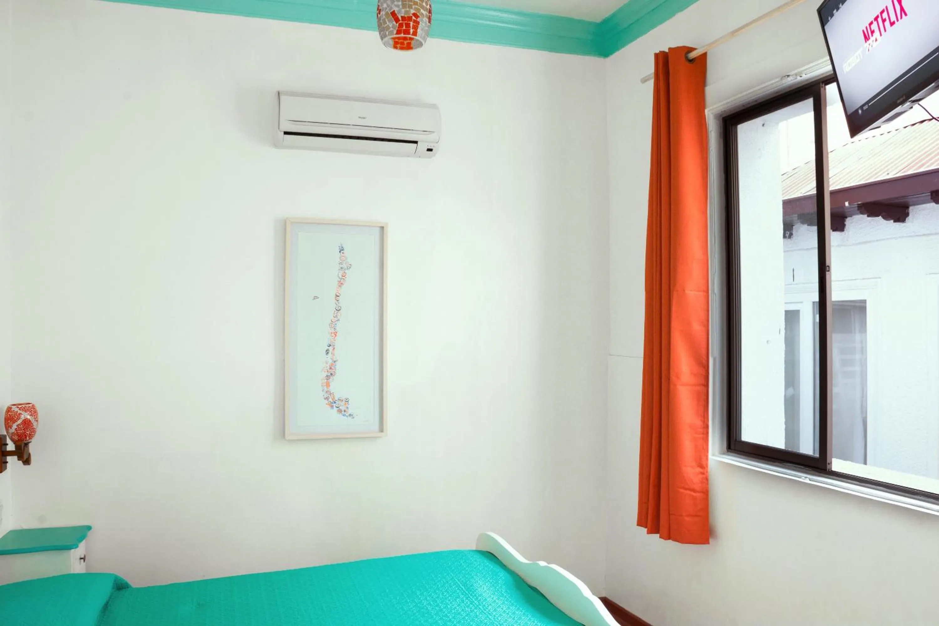 Bedroom, Bed in Hostal Casa Aborigen