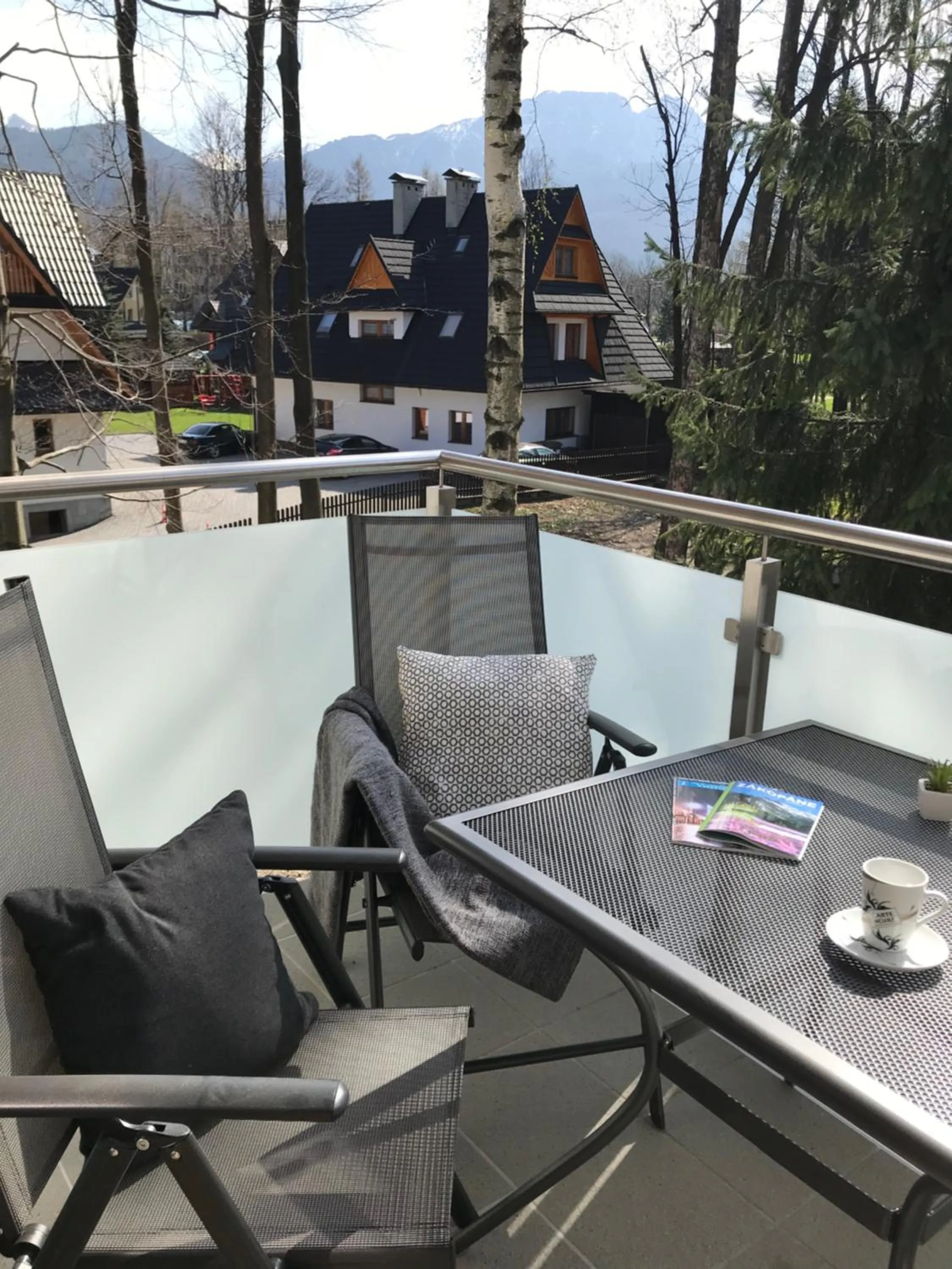 Balcony/Terrace in Apart-Center Sienkiewicza