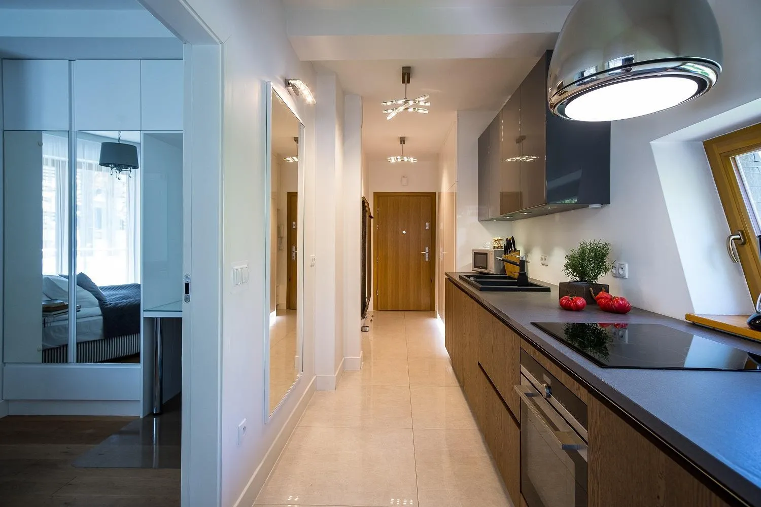 Kitchen or kitchenette in Apart-Center Sienkiewicza