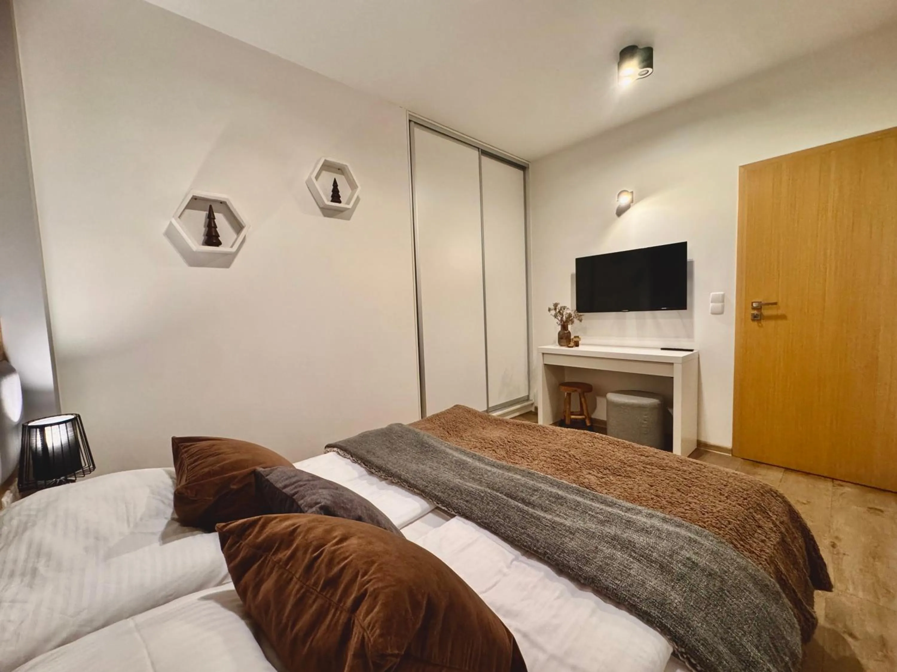Bed in Apart-Center Sienkiewicza