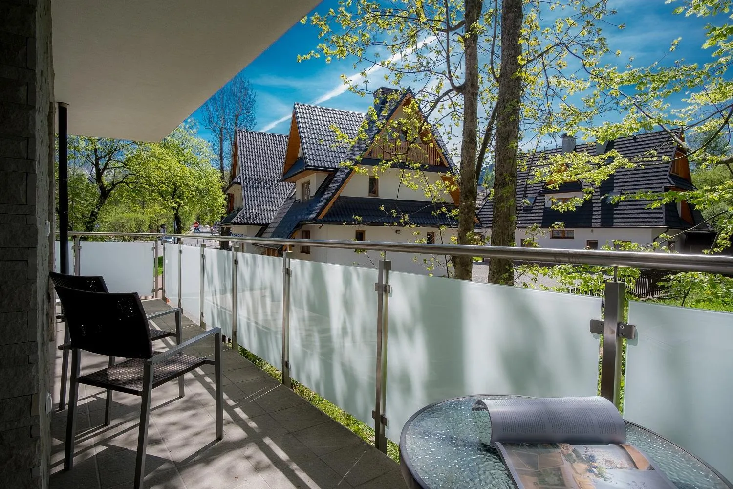 Balcony/Terrace in Apart-Center Sienkiewicza