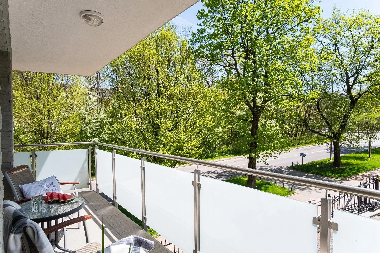 Balcony/Terrace in Apart-Center Sienkiewicza