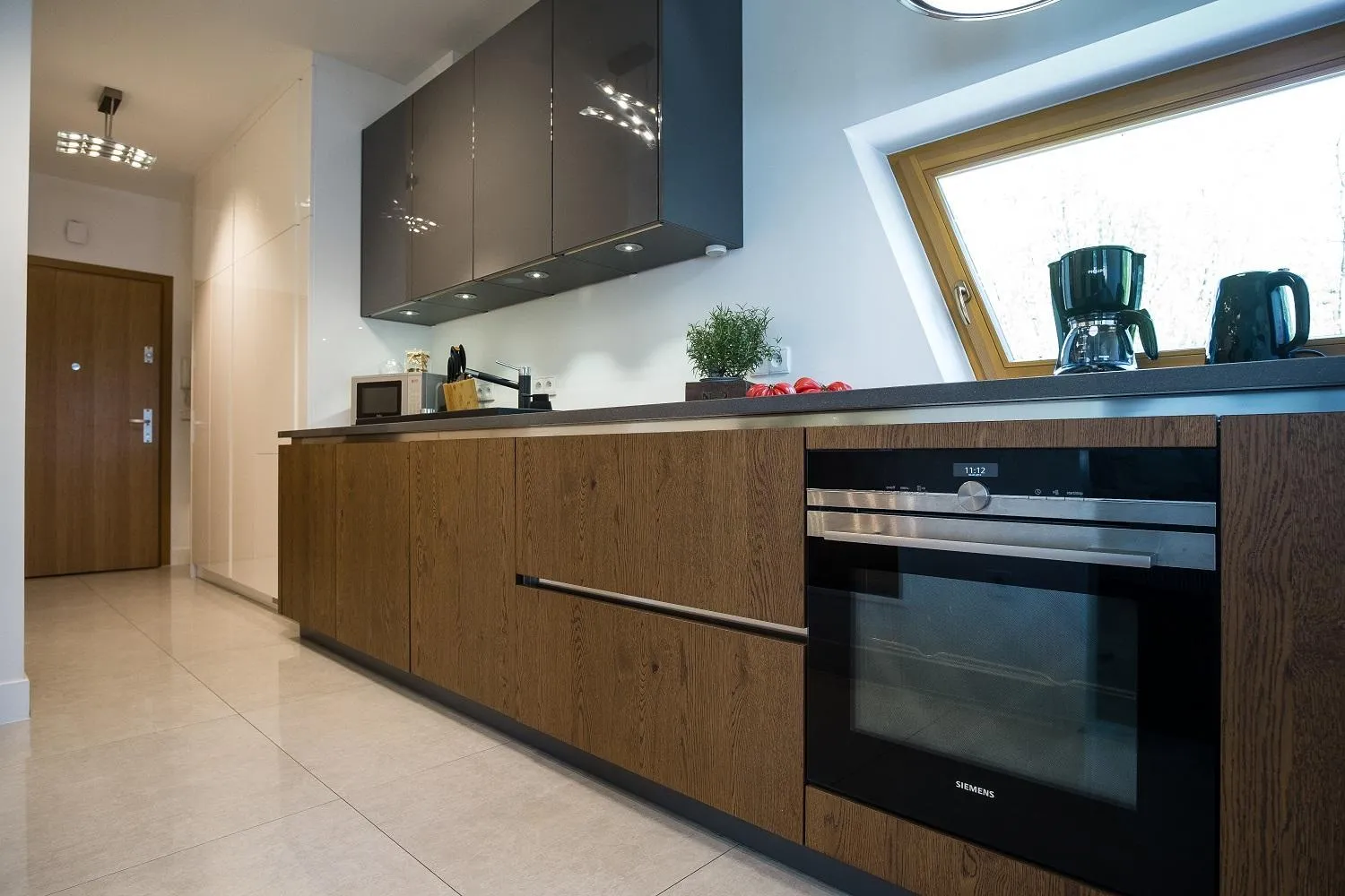 Kitchen or kitchenette in Apart-Center Sienkiewicza