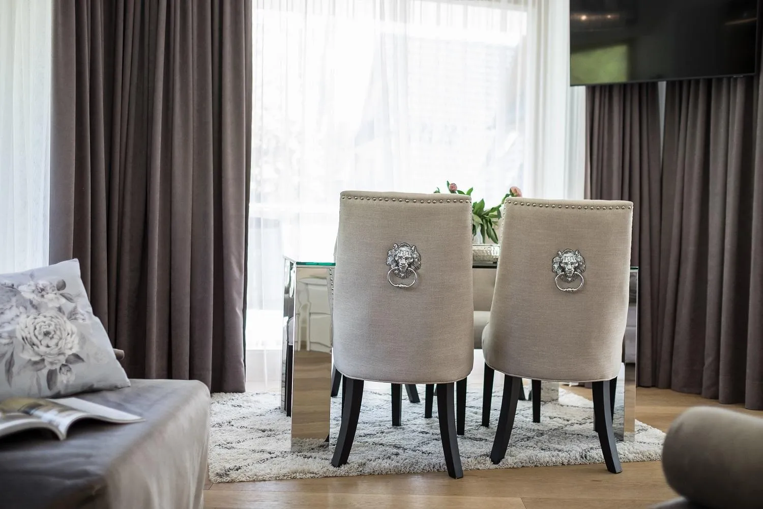 Seating area in Apart-Center Sienkiewicza