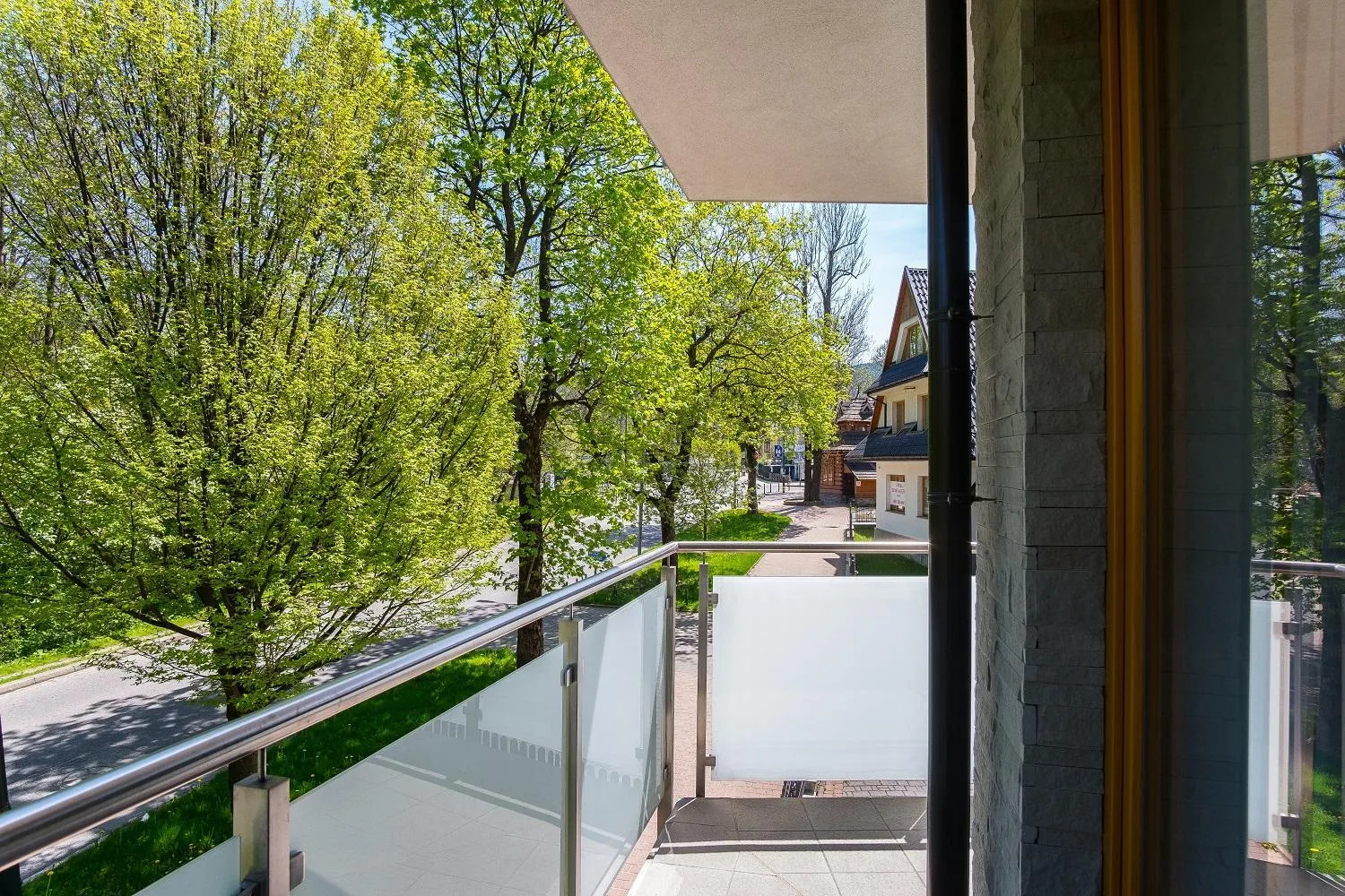 Balcony/Terrace in Apart-Center Sienkiewicza