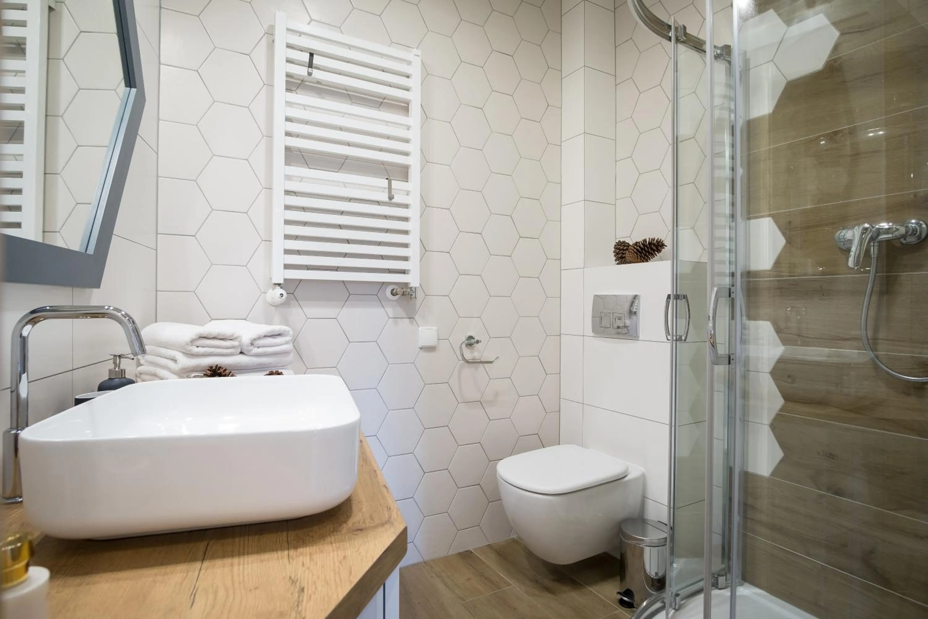 Bathroom in Apart-Center Sienkiewicza