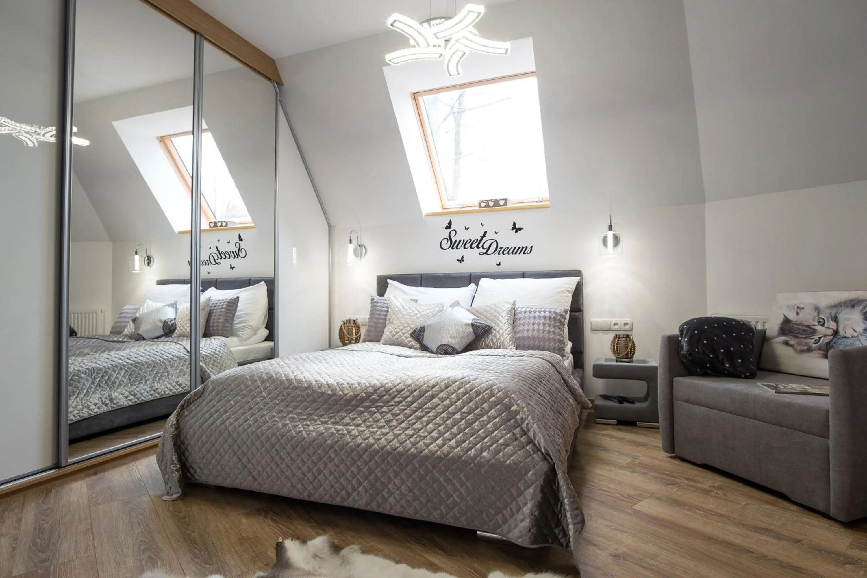 Bed in Apart-Center Sienkiewicza
