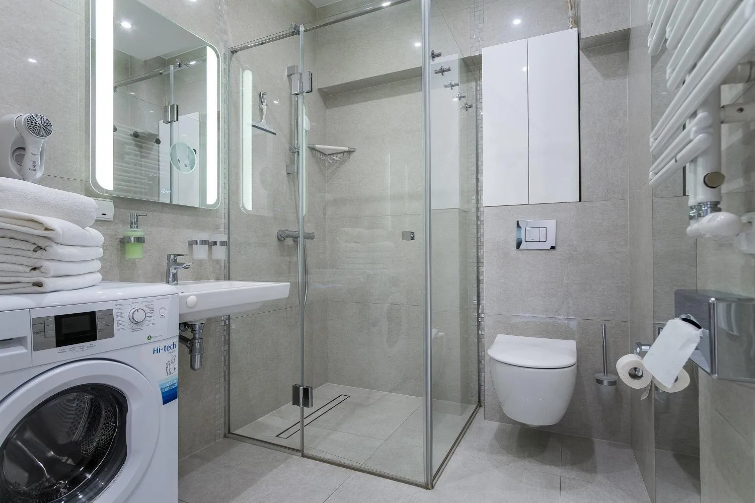 Bathroom in Apart-Center Sienkiewicza