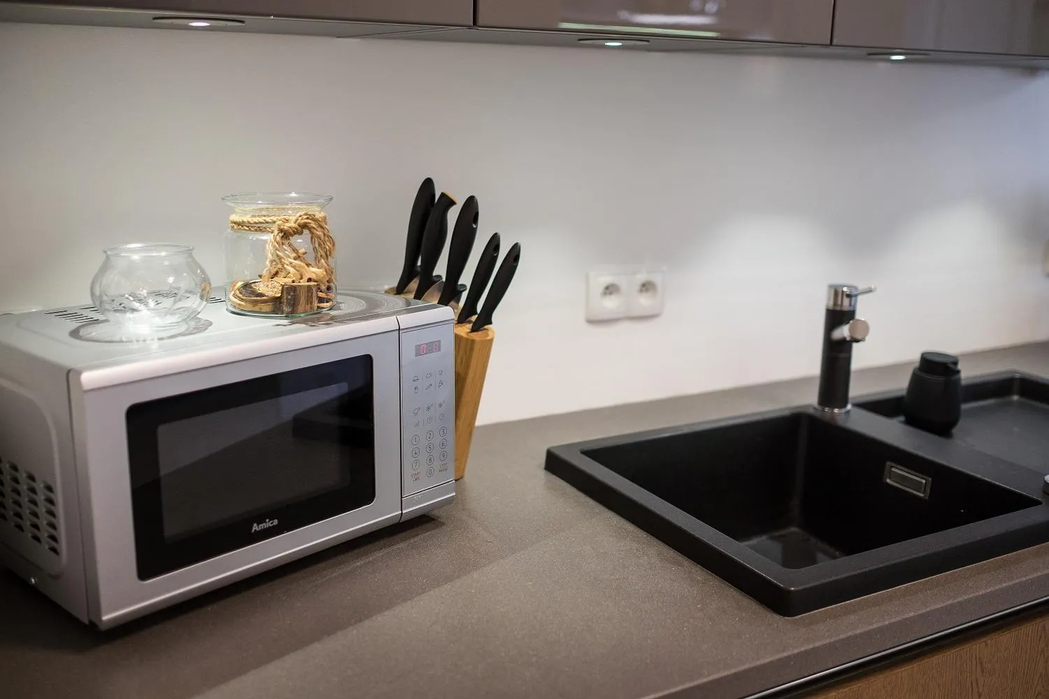 Kitchen or kitchenette in Apart-Center Sienkiewicza