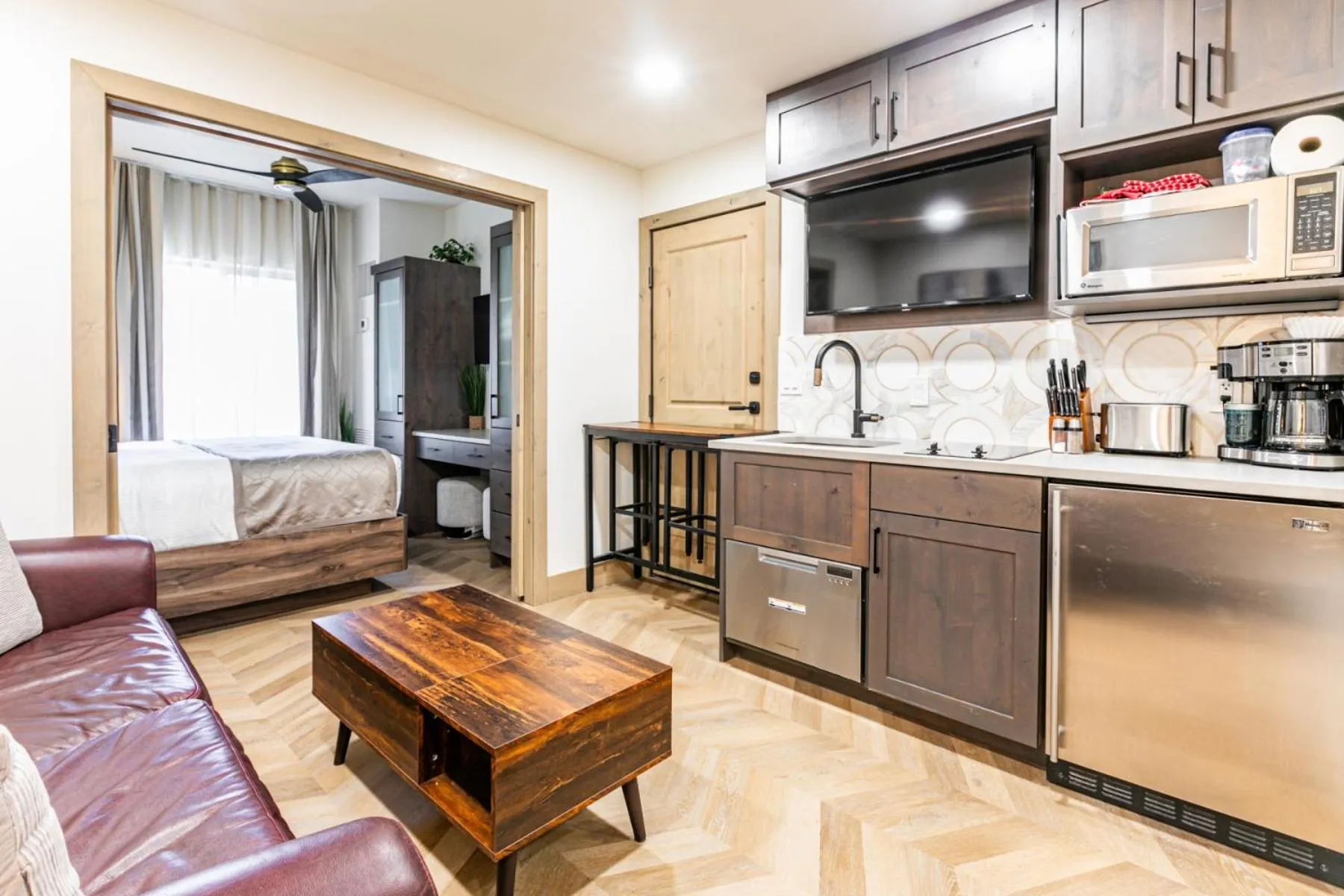 TV and multimedia in Condos at Canyons Resort by White Pines